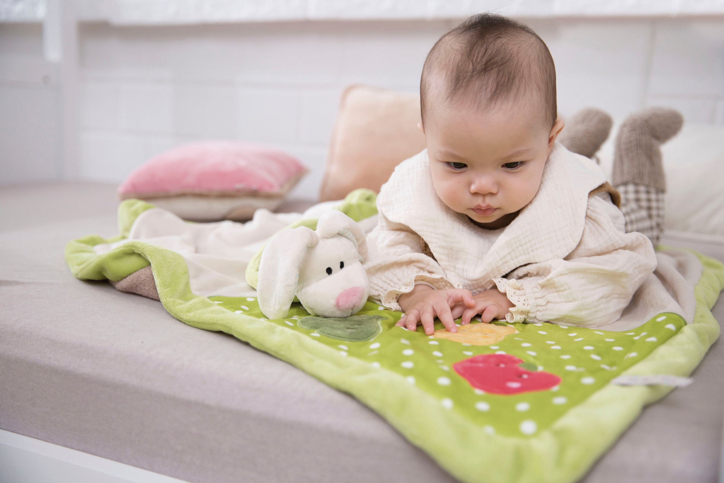 Nici Babydecke »My First NICI, Baby-Kuscheldecke mit Schmuse-Hase«