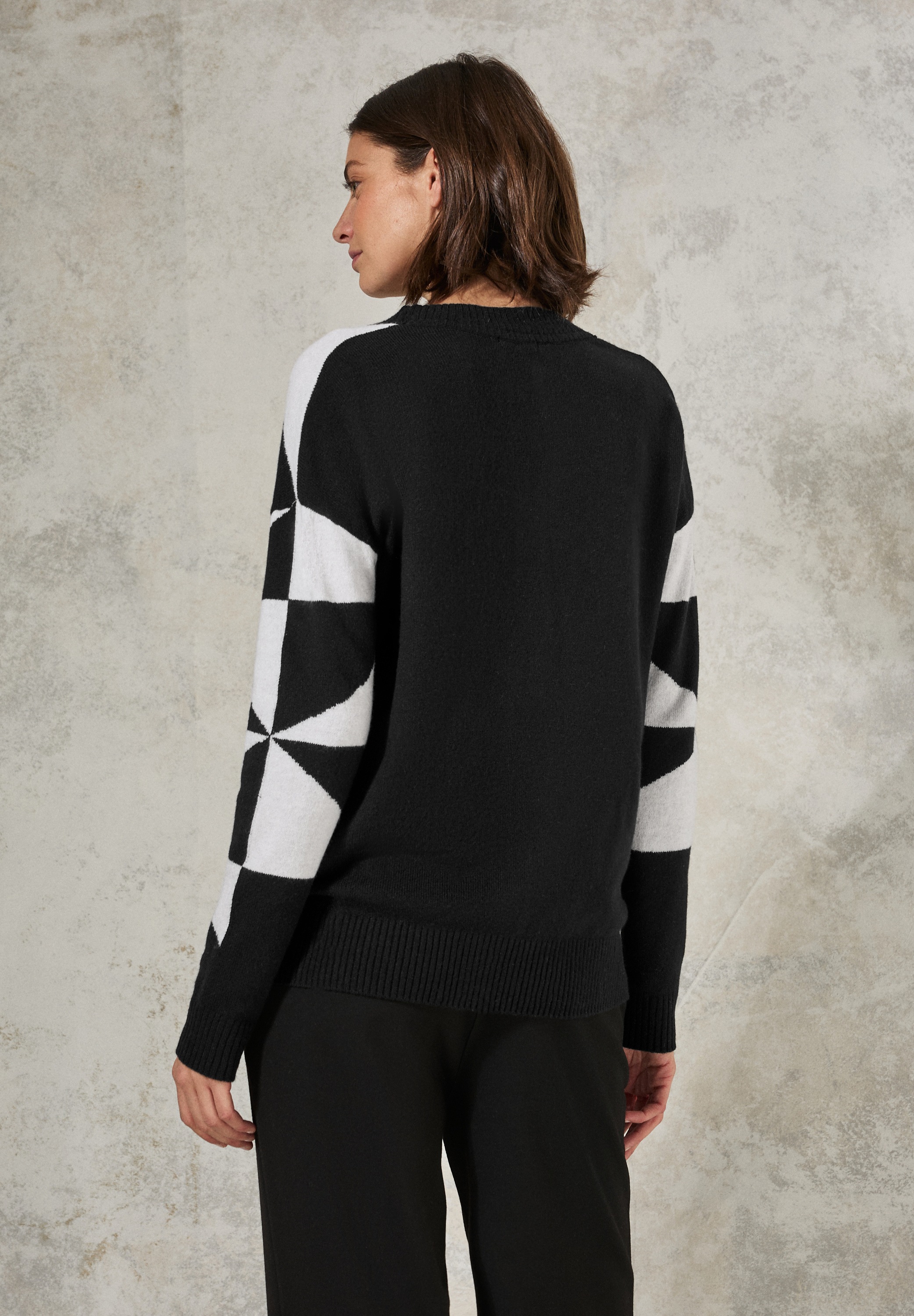 Cecil Strickpullover, im soften Baumwoll-Mix