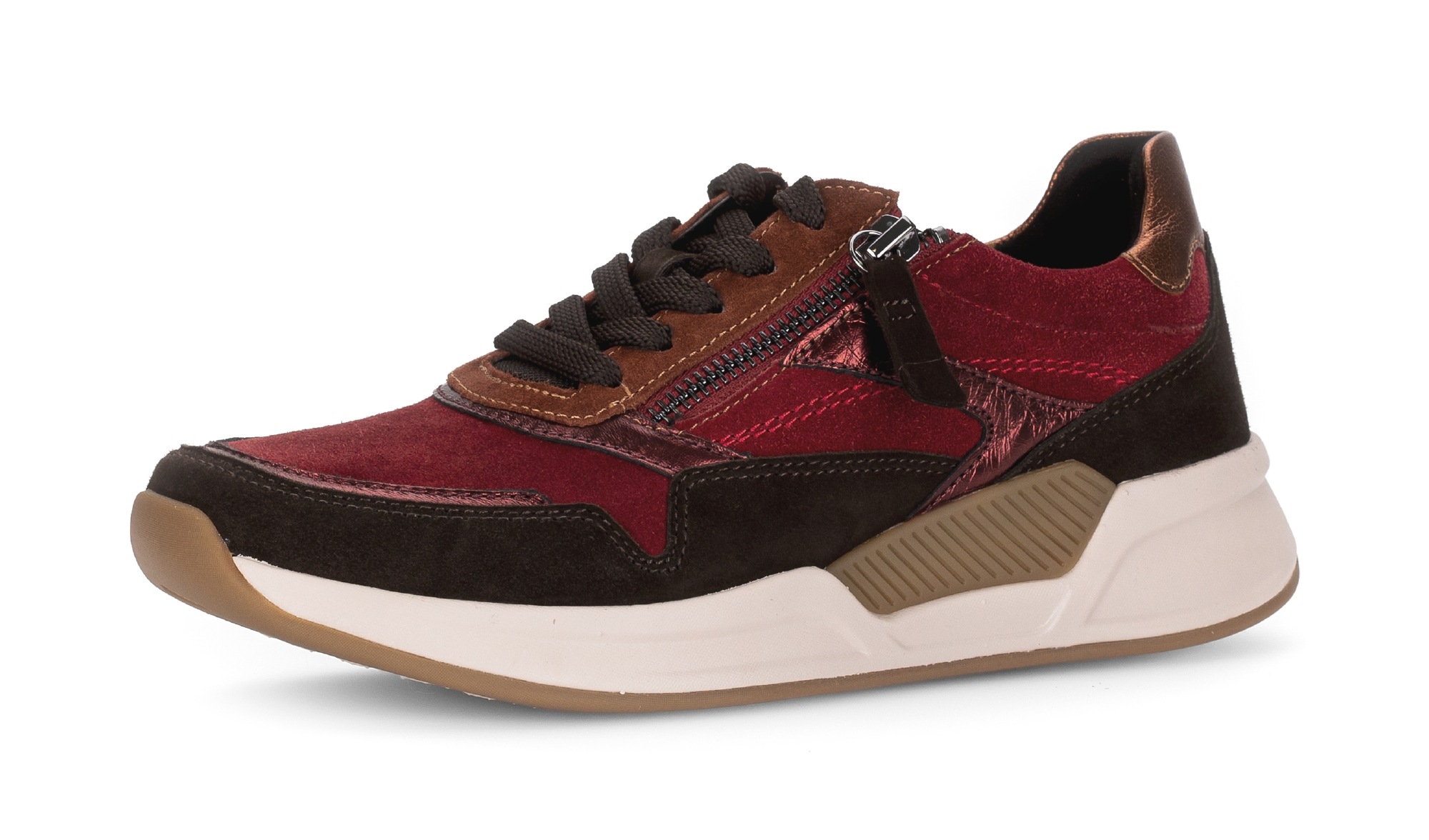 rollingsoft Keilsneaker, Schnürschuh, Halbschuh, Freizeitschuh mit seitlich günstig online kaufen