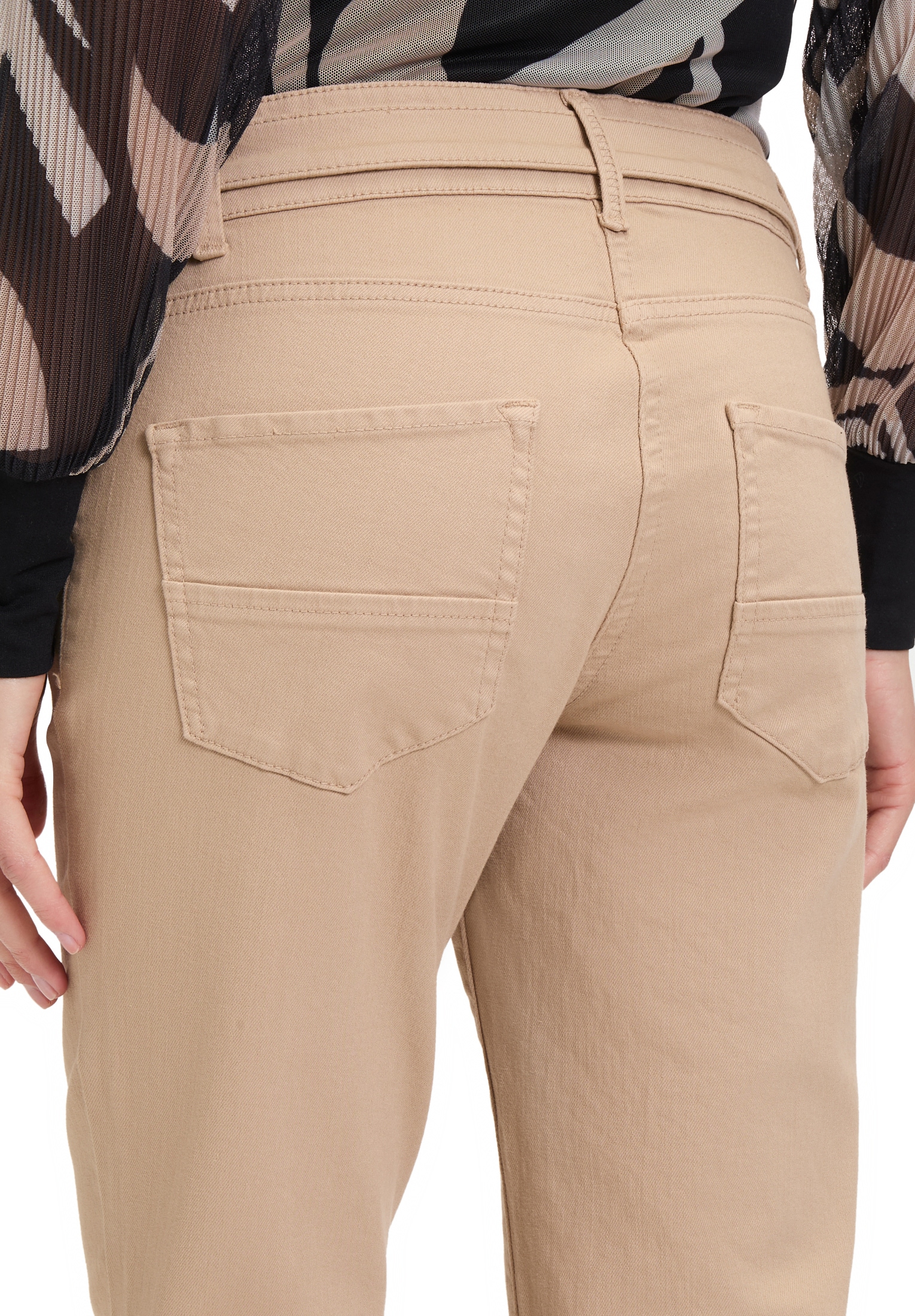 Betty Barclay Weite Jeans »Betty Barclay Damen Flared Cut-Jeans mit Gürtel«