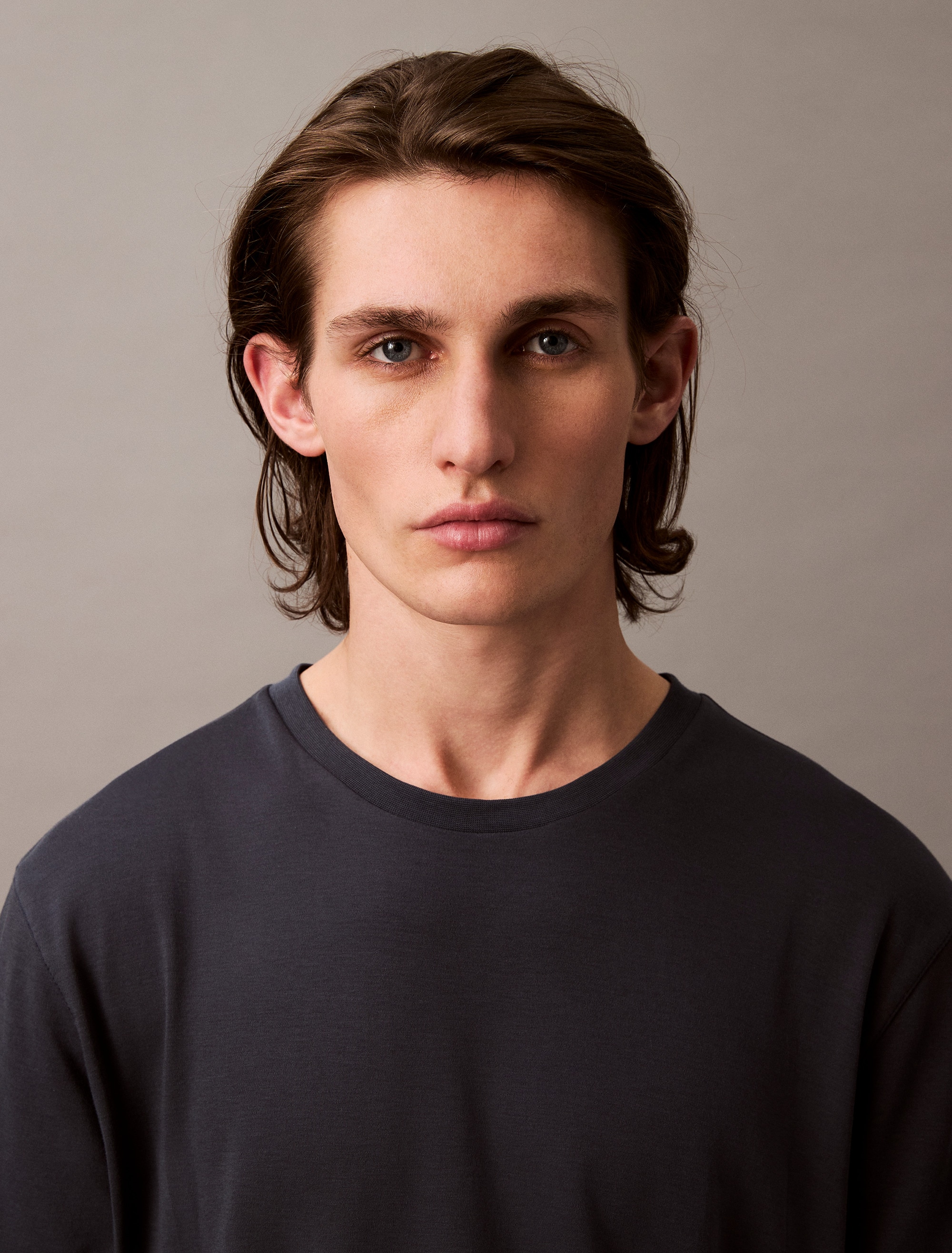 Calvin Klein T-Shirt »SS NA WHSL SUPIMA CREWNECK TEE« Rundhalsausschnitt, regular fit