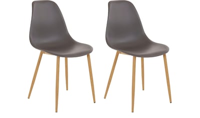 Schalenstuhl »Miller«, (2 Stück oder 4 Stück) Sitzschale in Kunststoff