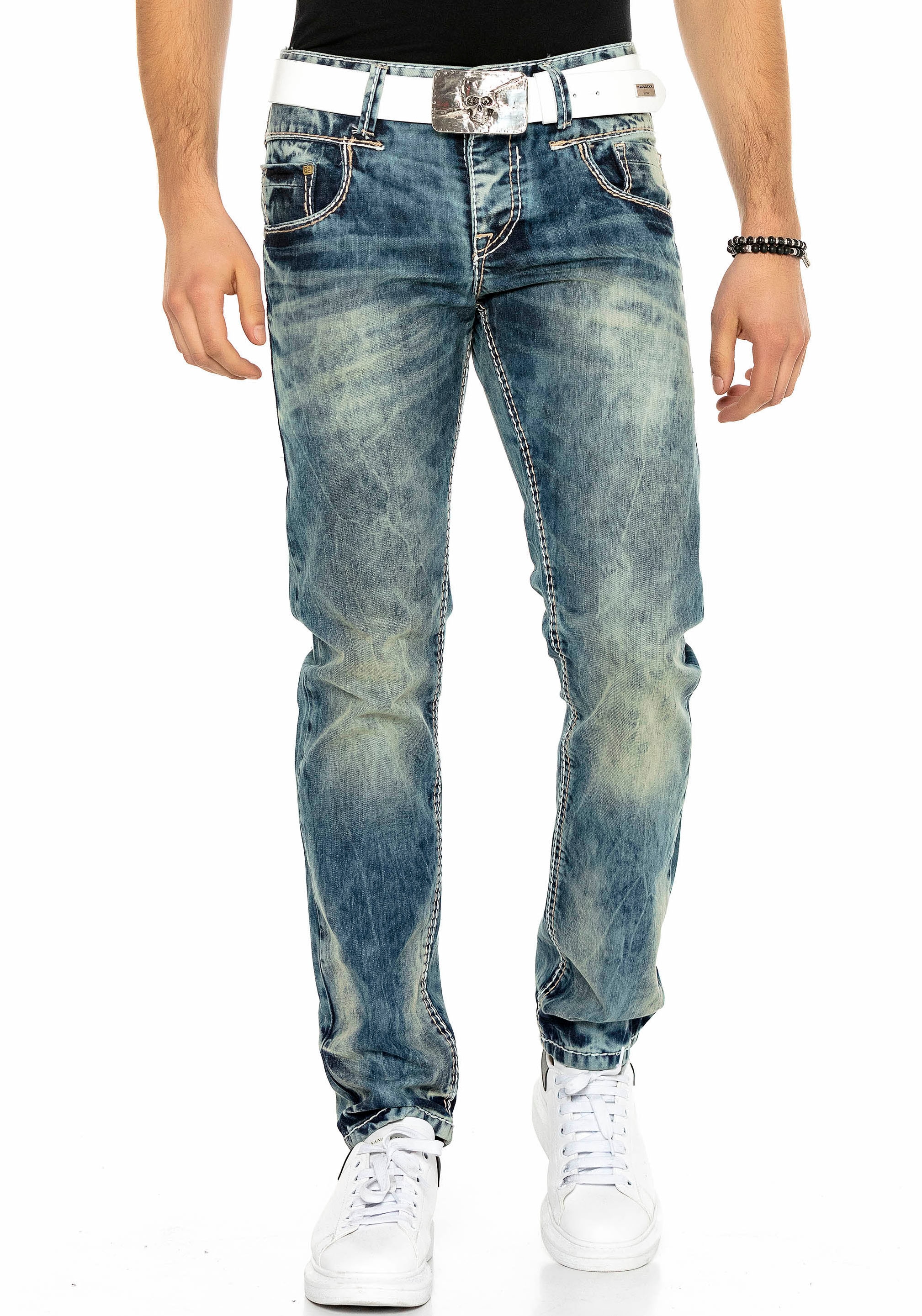 Cipo & Baxx Cipo & Baxx džinsai su 5 kišenėmis