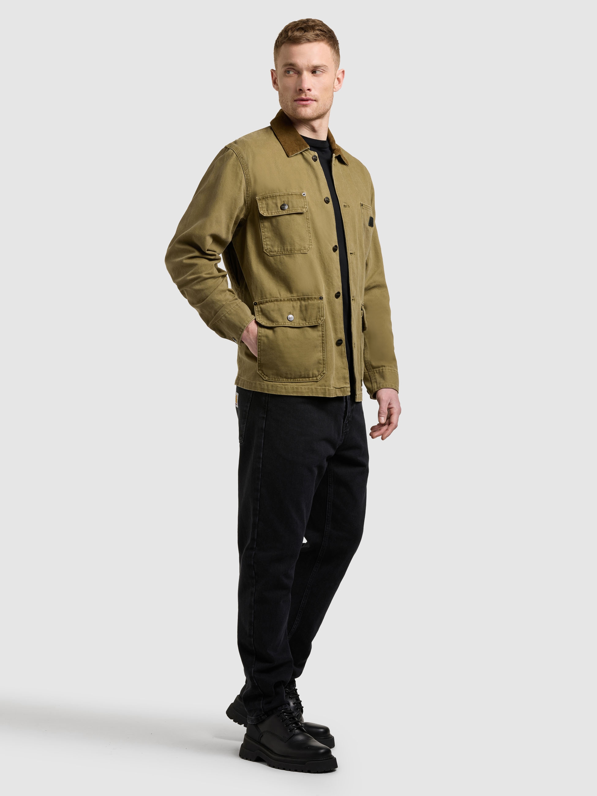 khujo Canvasjacke »NUHH« ohne Kapuze