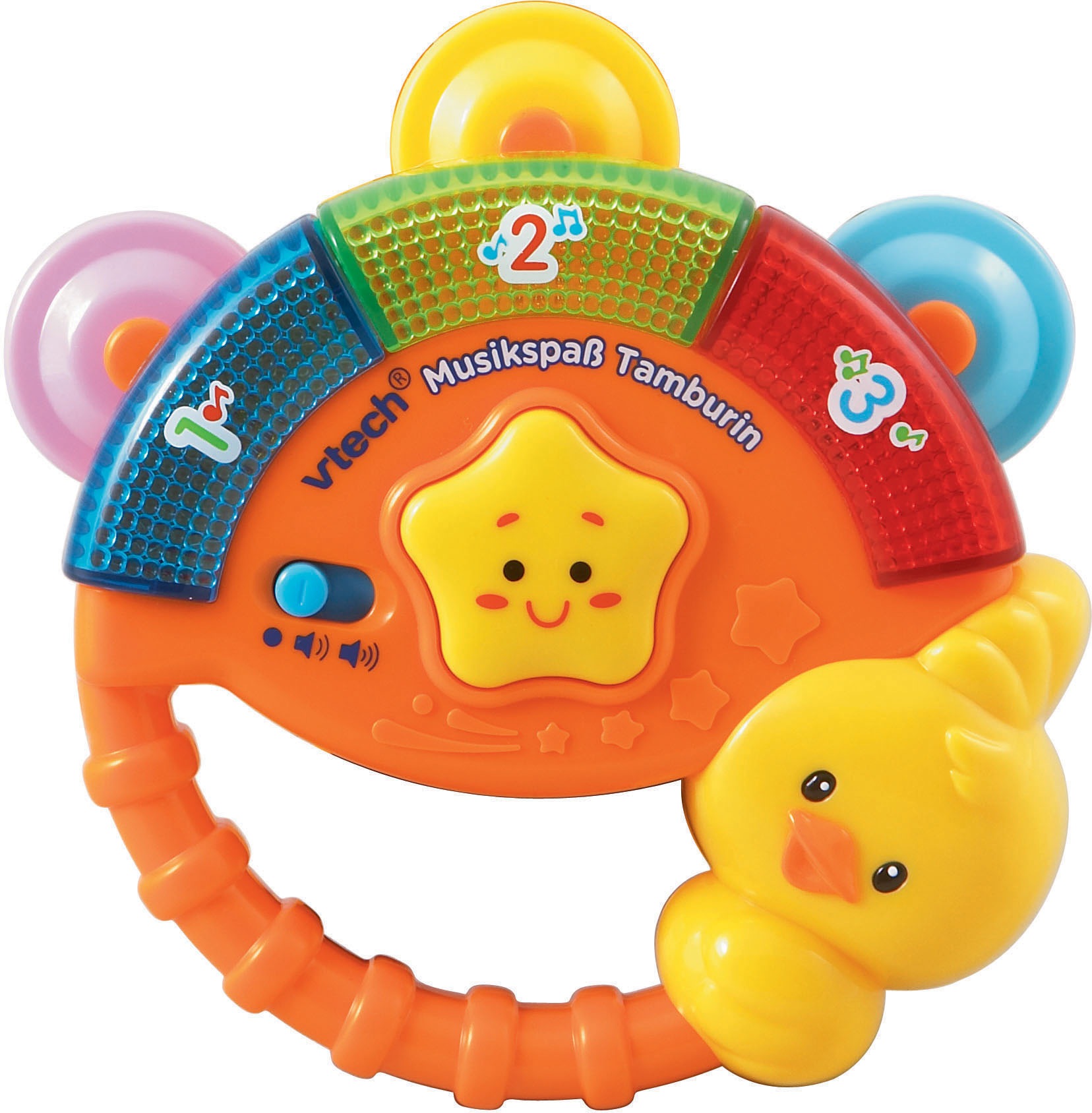 Vtech Lernspielzeug Musikspaß Tamburin Kinder bunt Einheitsgröße