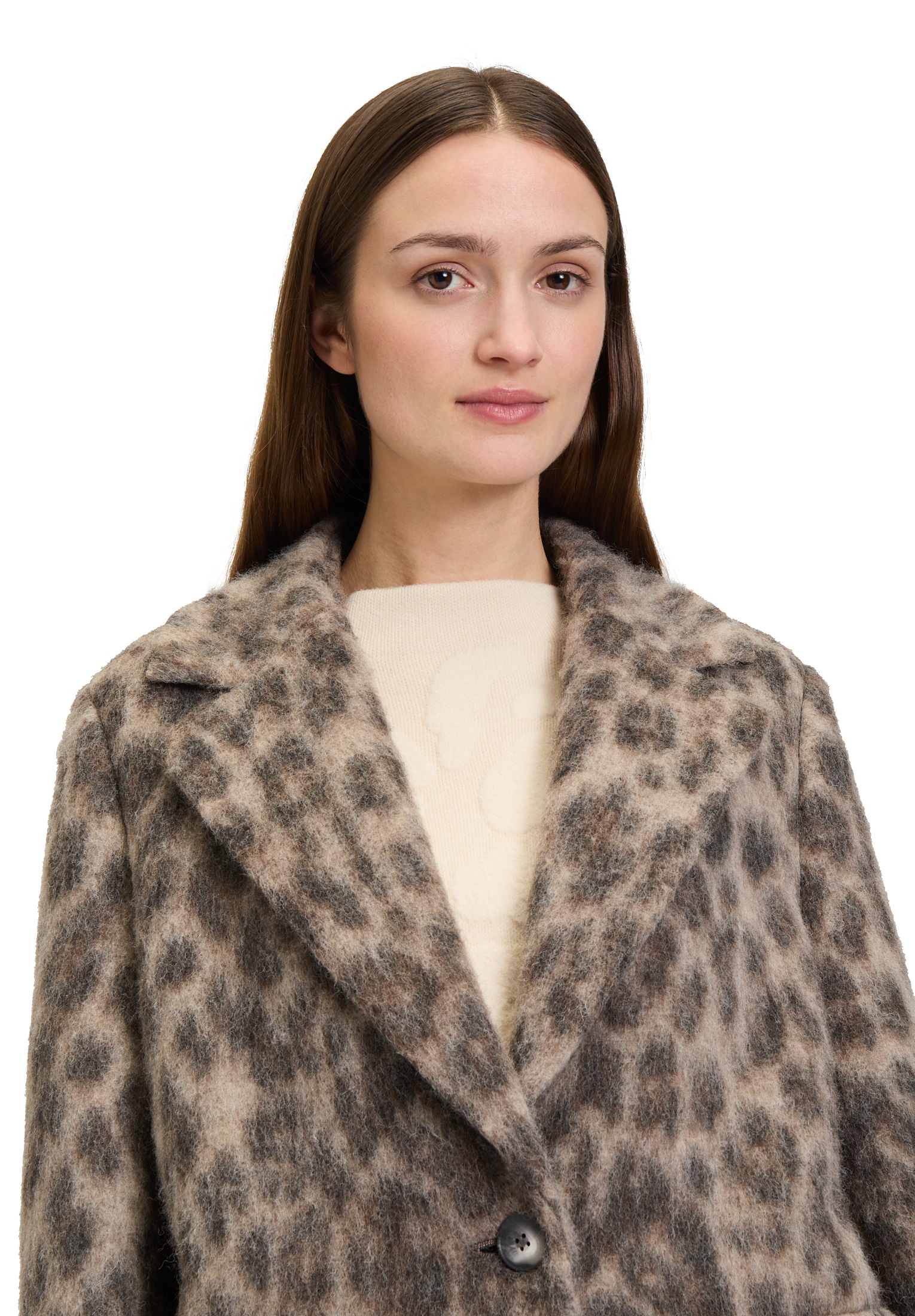 Betty&Co Wintermantel »Betty & Co Damen Wintermantel mit Reverskragen«
