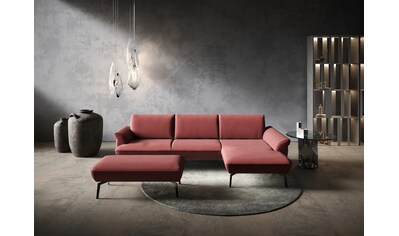 Ecksofa »himolla 9900«, (mit Hocker)