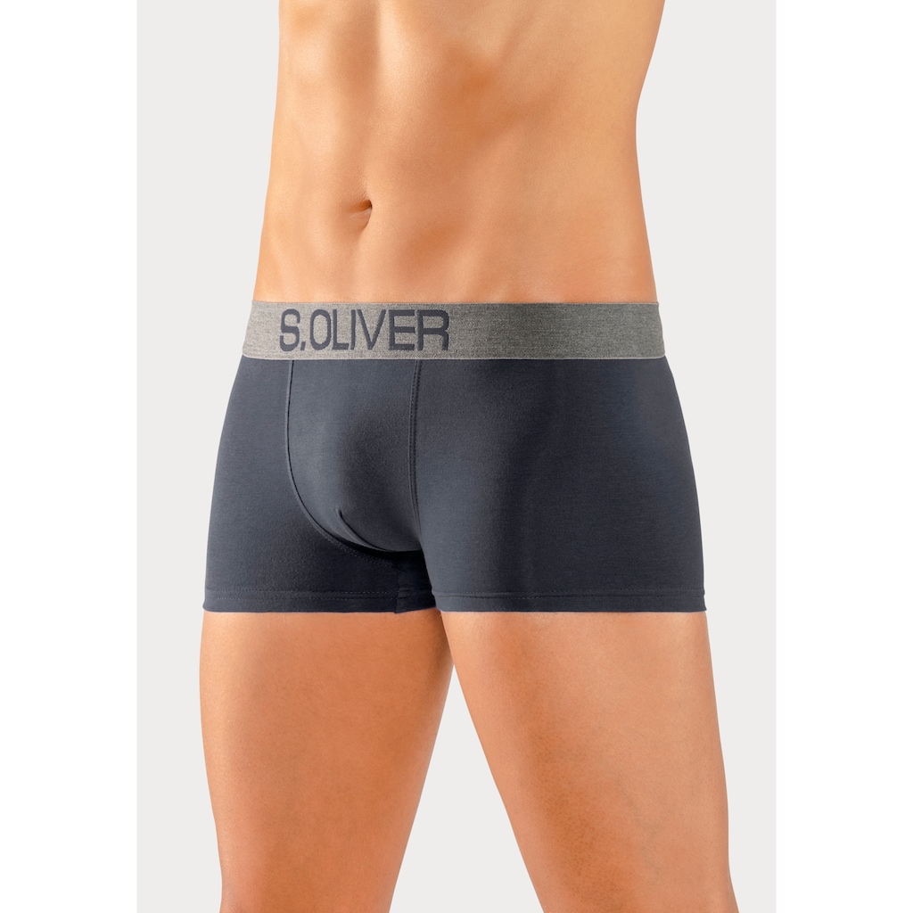 s.Oliver Boxer, (Packung, 4 St.)