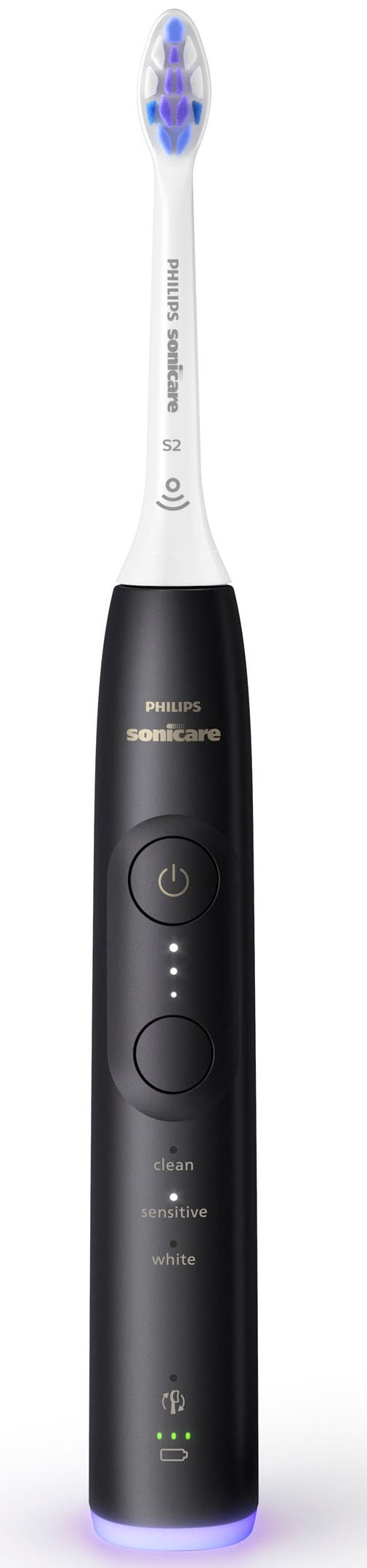 Philips Sonicare Elektrische Zahnbürste »Series 6500 HX7419/01«, 2 St. Aufsteckbürsten, mit Andruckkontrolle, 3 Intensitätsstufen, inkl. Ladegerät, Reiseetui