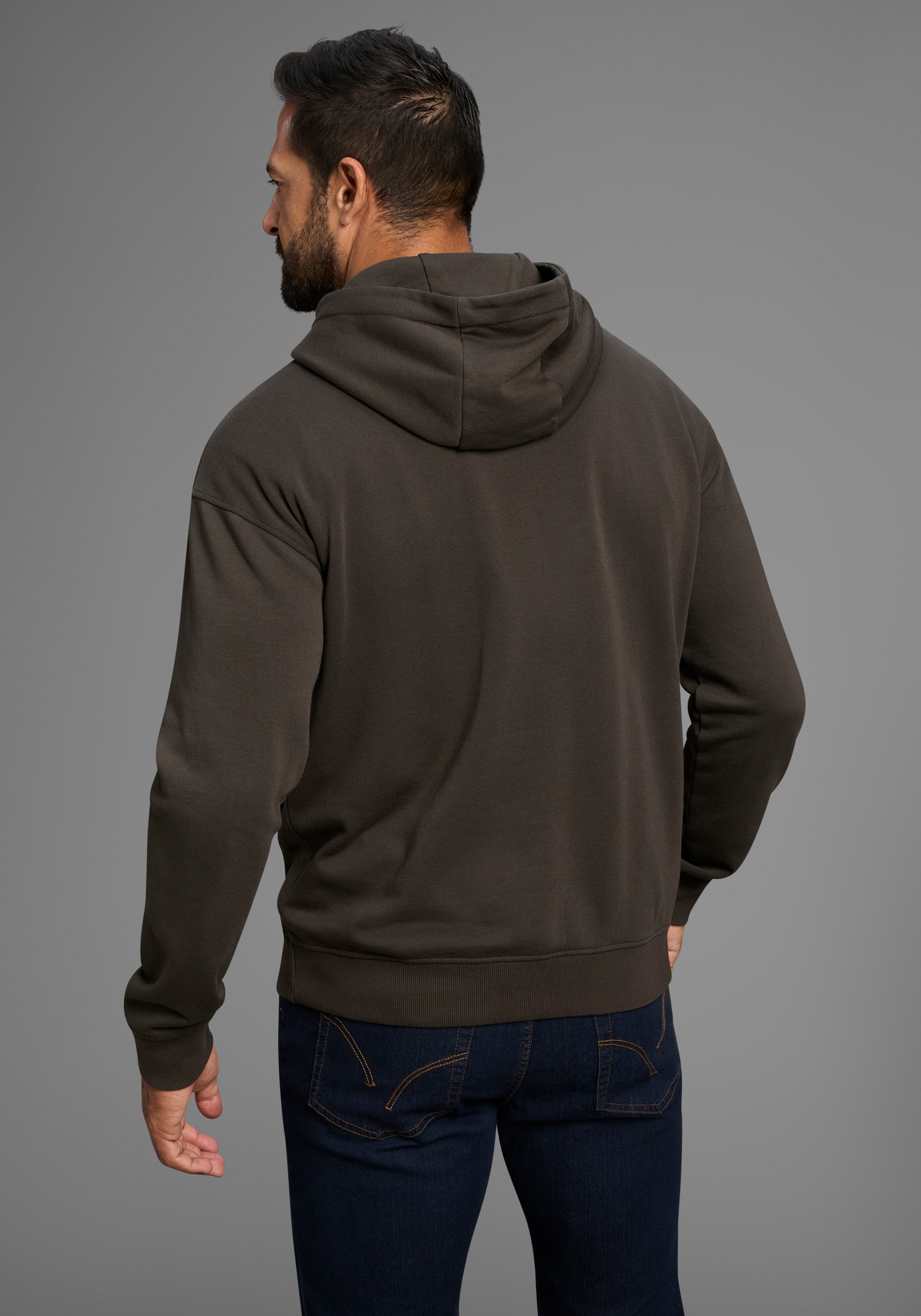 H.I.S Kapuzensweatshirt, ohne Kordeln an der Kapuze günstig online kaufen