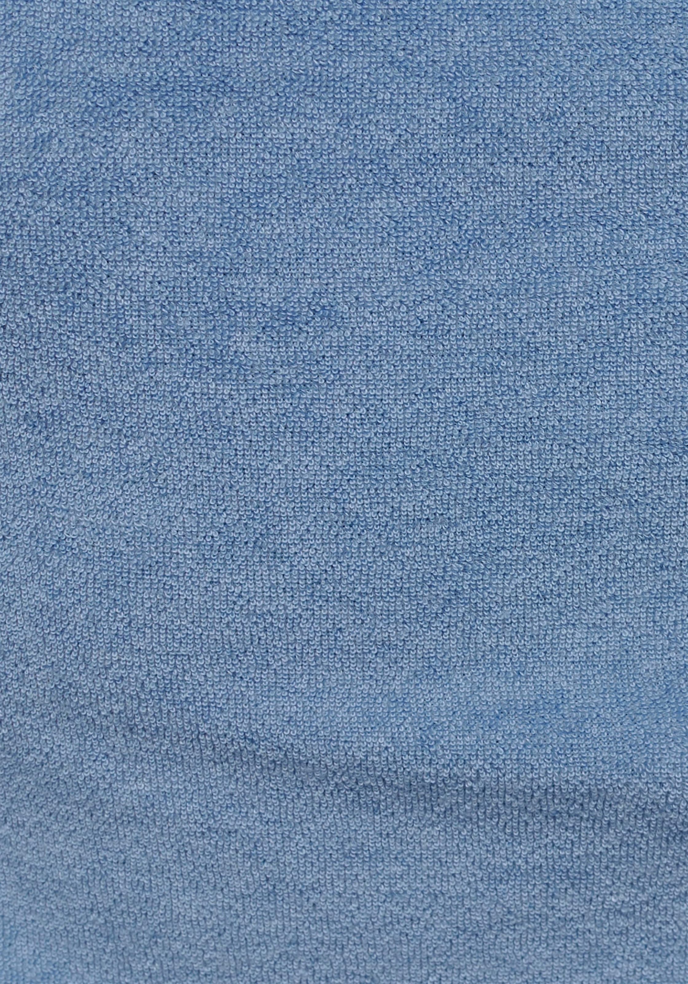 KangaROOS Damenbademantel »Dalia«, (1 St.), Uni-Farben und innen mit  Streifen, Bademantel mit Taschen, XS-2XL | BAUR | Damen Bademäntel