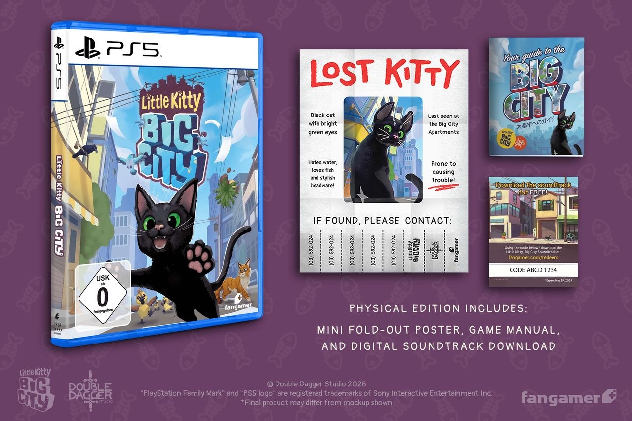 Fangamer Spielesoftware »Little Kitty, Big City« PlayStation 5