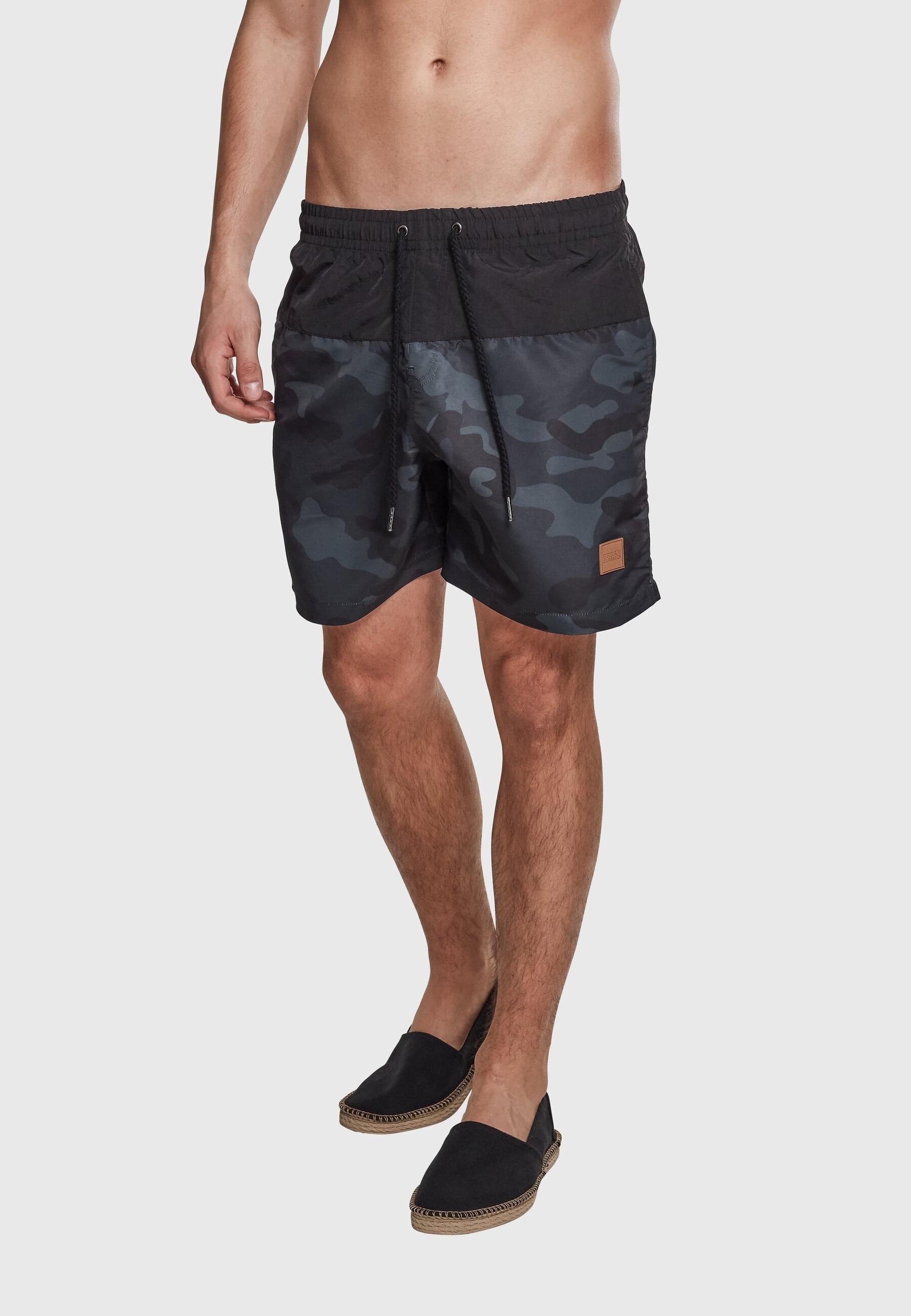 URBAN CLASSICS Badeshorts »Urban Classics Herren Block Swim Shorts«