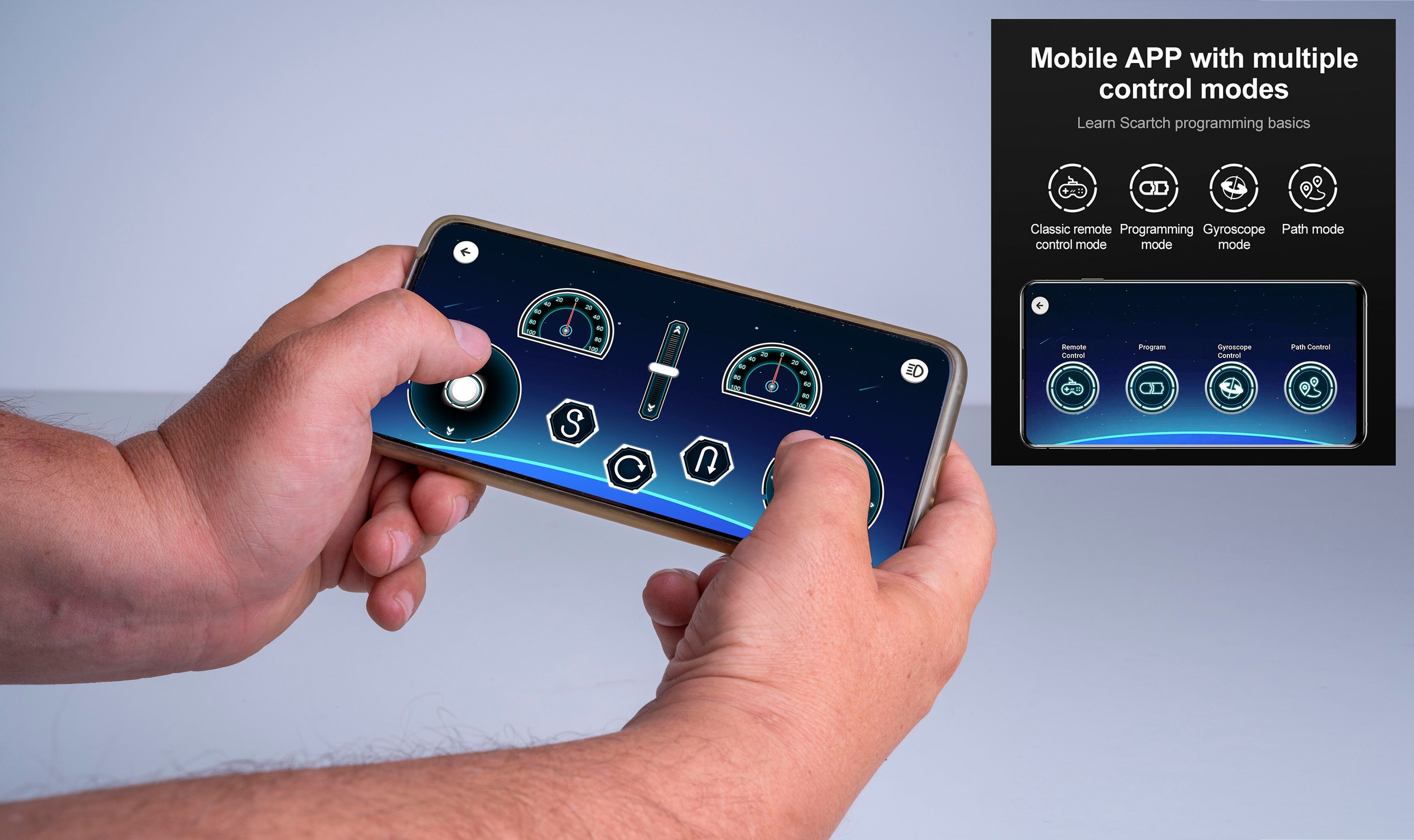 Jamara RC-Auto »CaDA, Opel Astra V8 Coupe 1:20 weiß 2,4GHz Bricks«