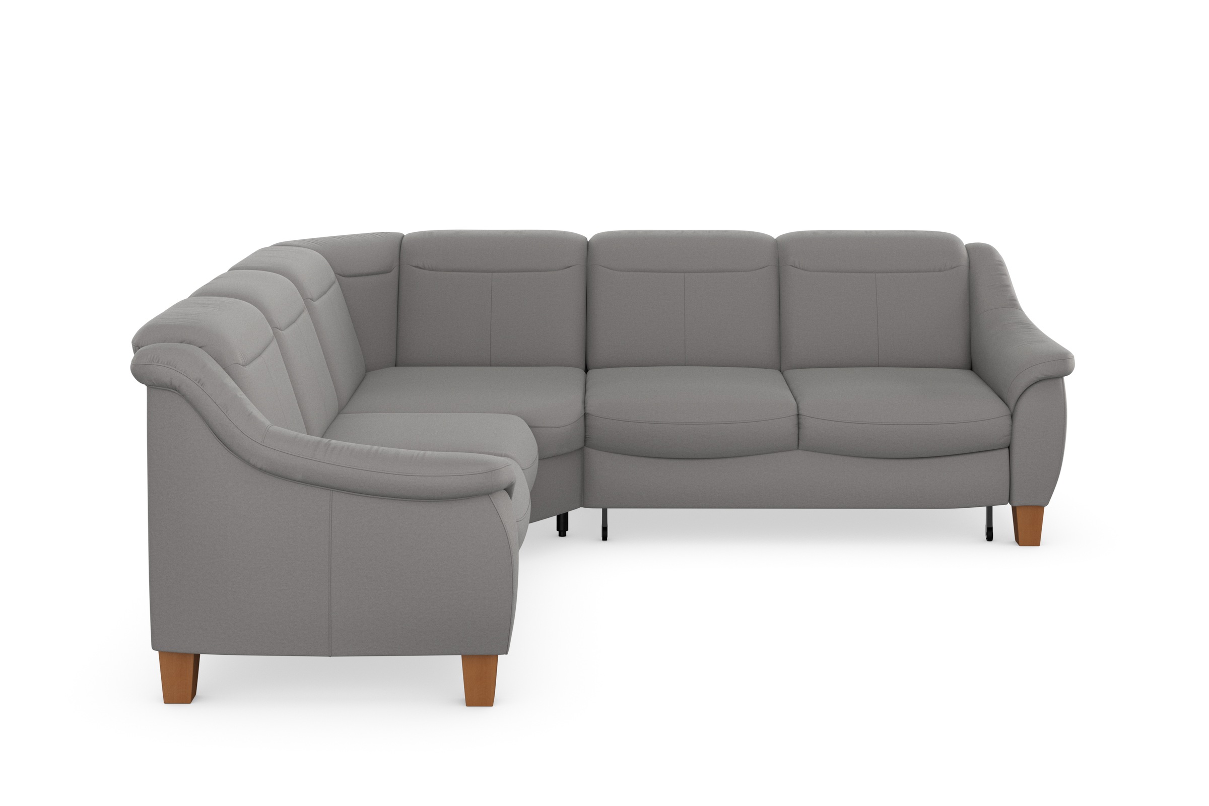 Home affaire Ecksofa »Caldera L-Form«, Federkern, wahlweise mit Kopfteilverstellung, Bettfunktion, Bettkasten