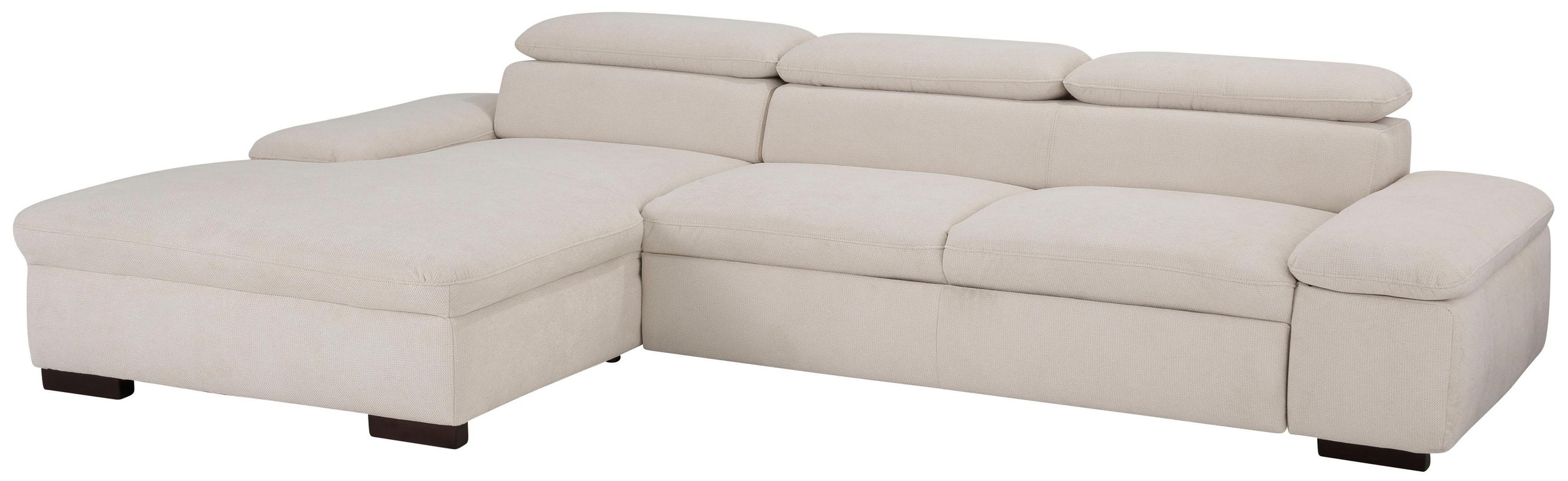 Thumbnail - Home affaire Ecksofa "Alberto L-Form" mit Kopfteilverstellung, wahlweise mit Bettfunktion