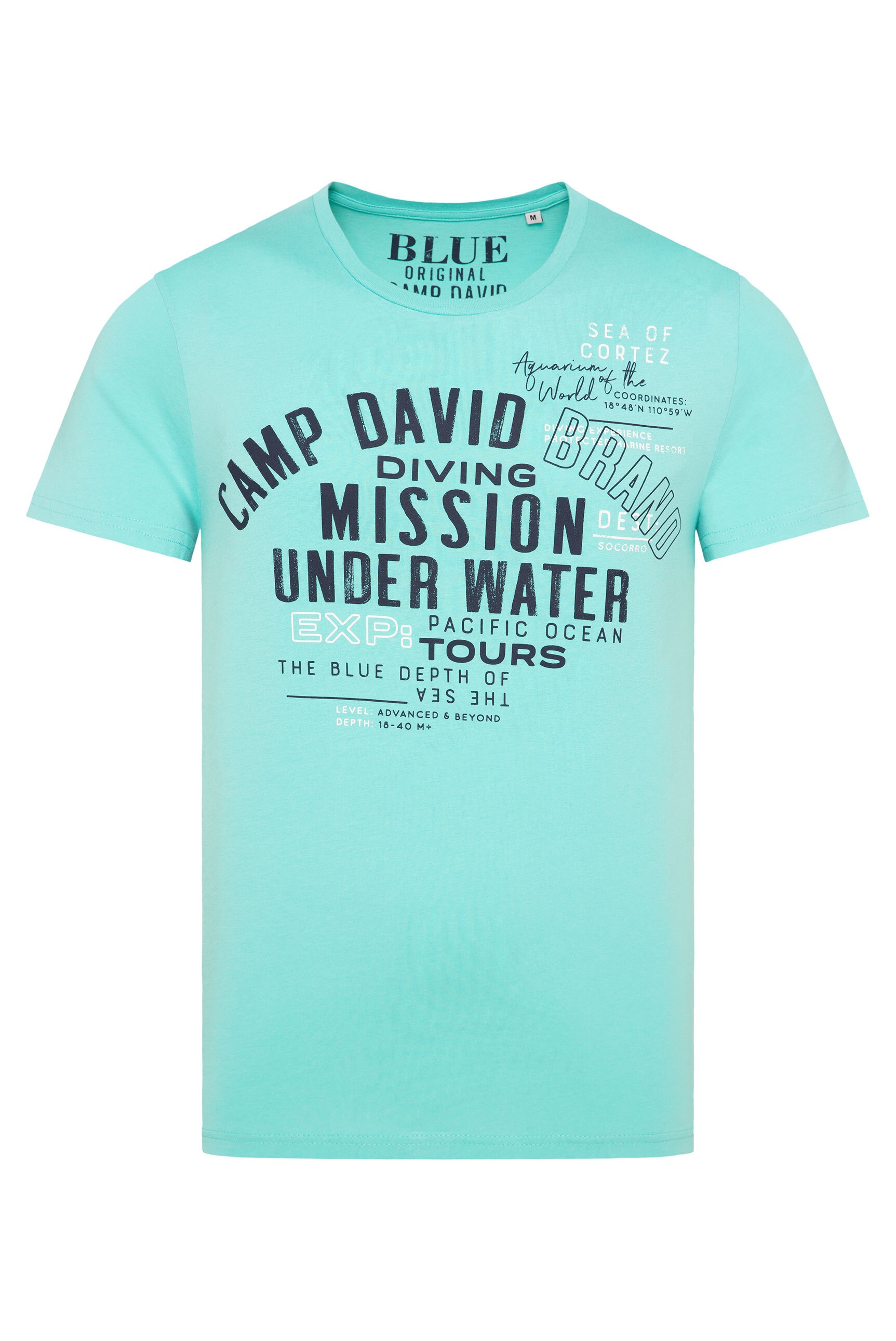 CAMP DAVID Rundhalsshirt, aus Baumwolle günstig online kaufen