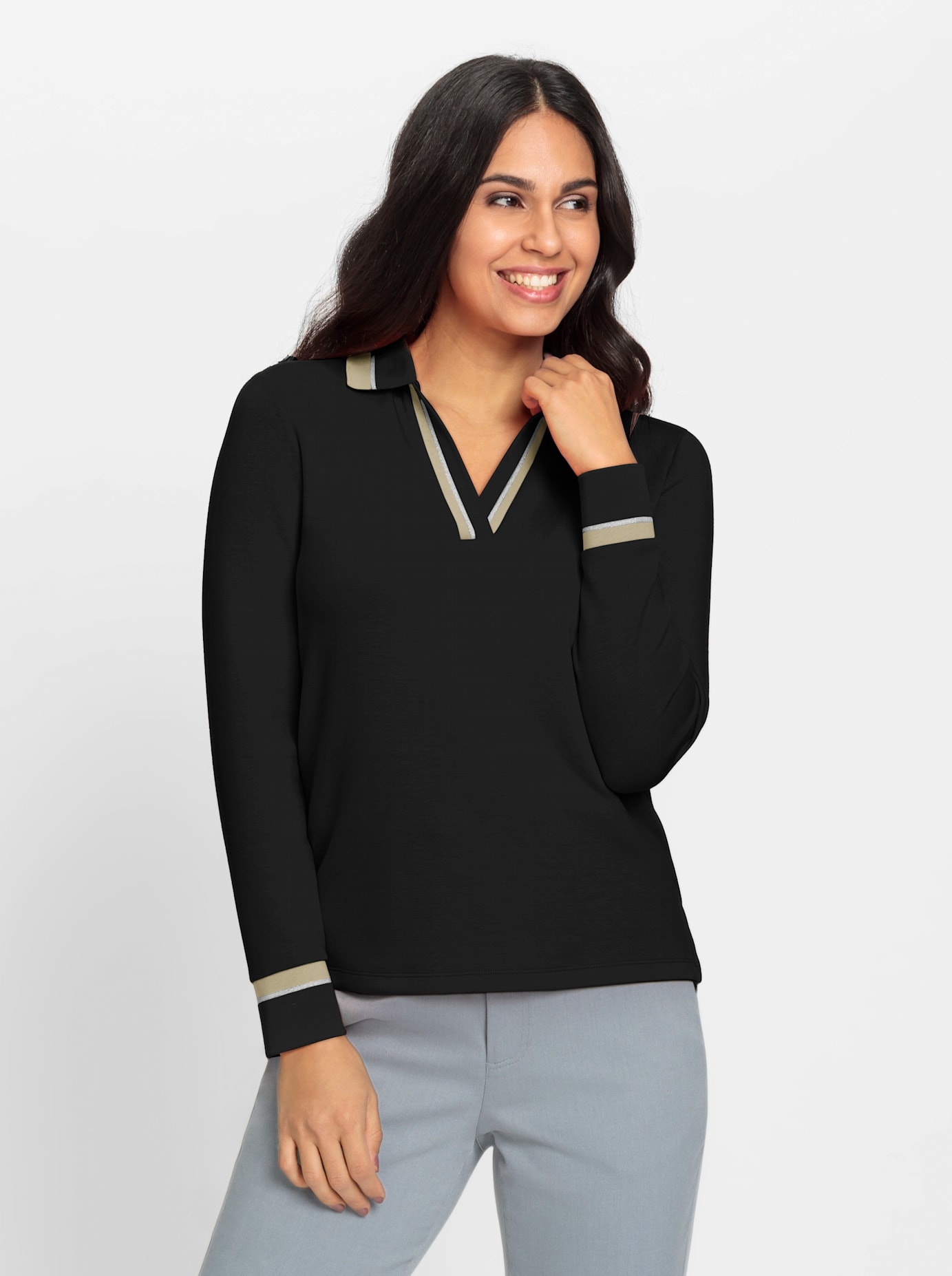 Inspirationen Poloshirt »Poloshirt«, (1 tlg.)