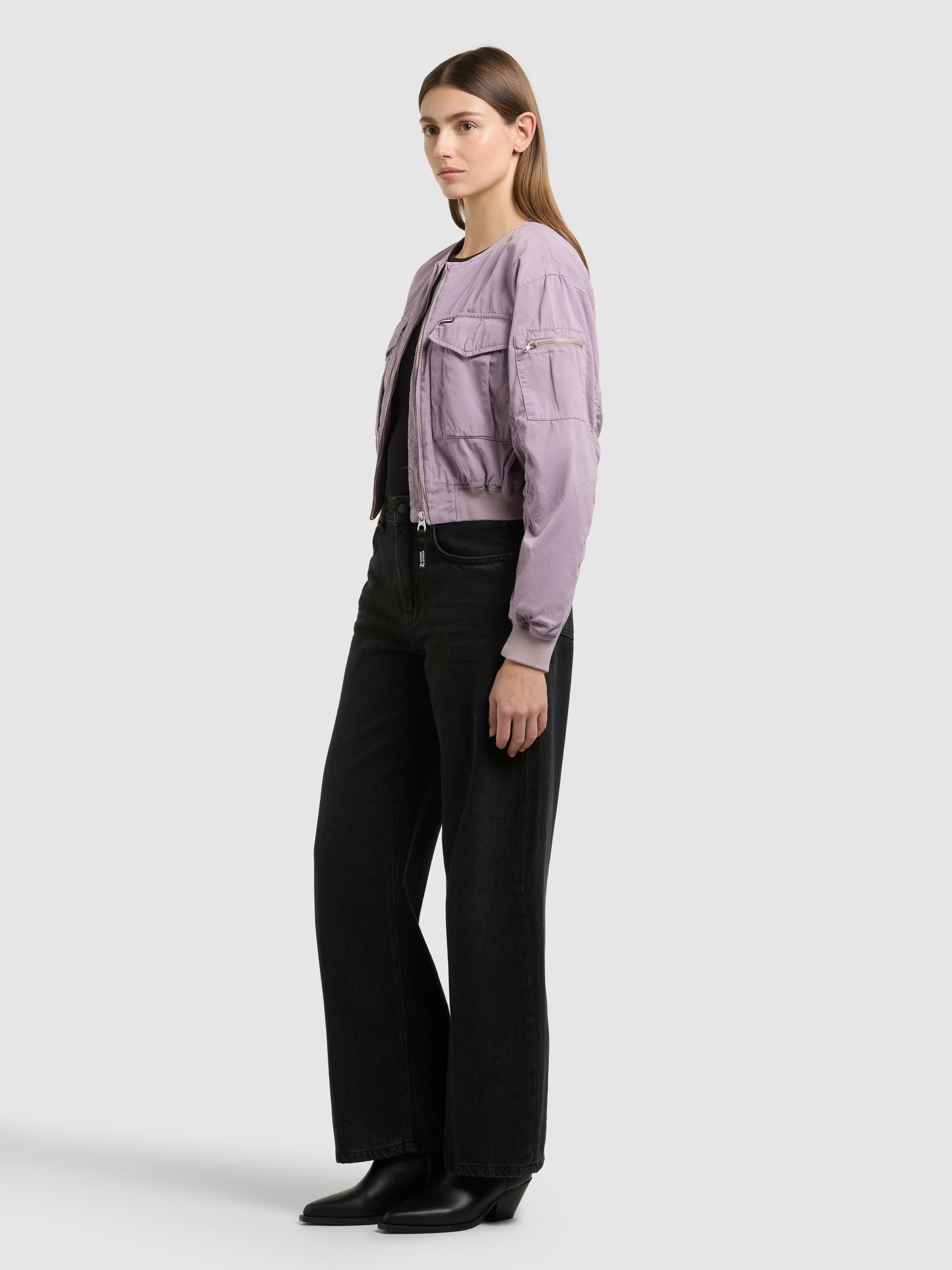 khujo Blouson »ROMY« ohne Kapuze