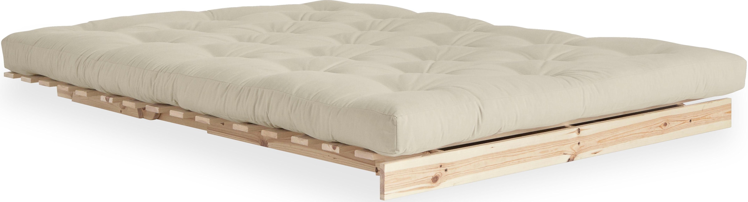 Karup Design Daybett »Daybett Roots Schlafsofa – Gästebett & Sofa aus FSC®-Kiefer«, Inkl. Futonmatratze, in mehreren Größen & Farben erhältlich