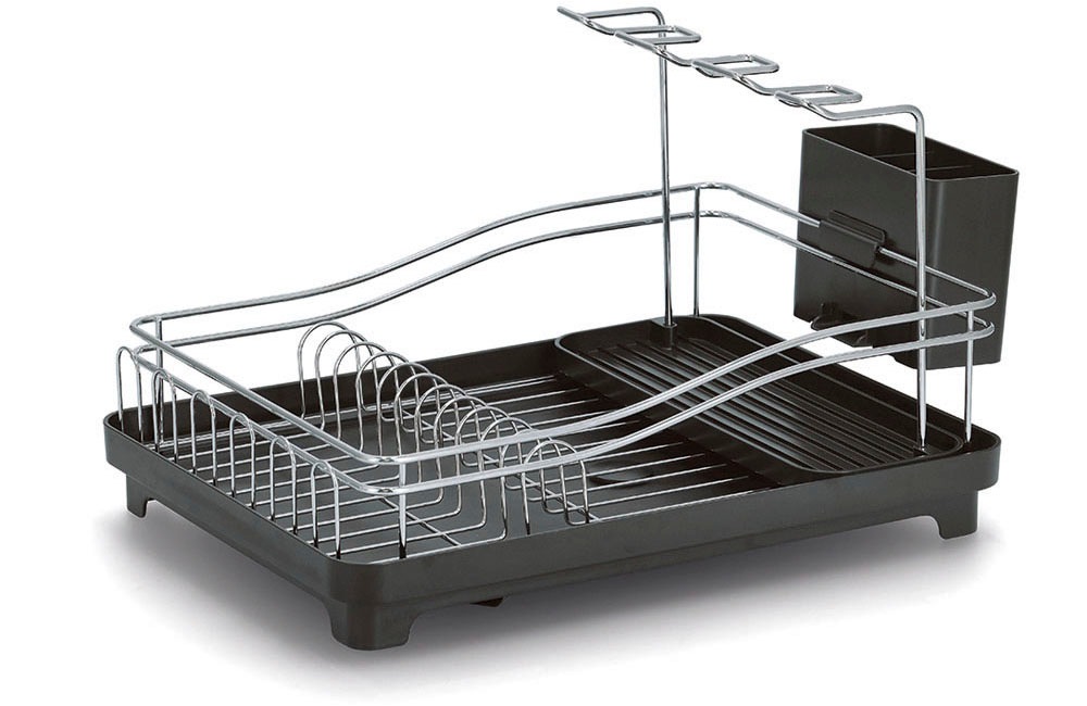 Zeller Present Geschirrständer Metall verchromt / Kunststoff, abnehmbarer B günstig online kaufen