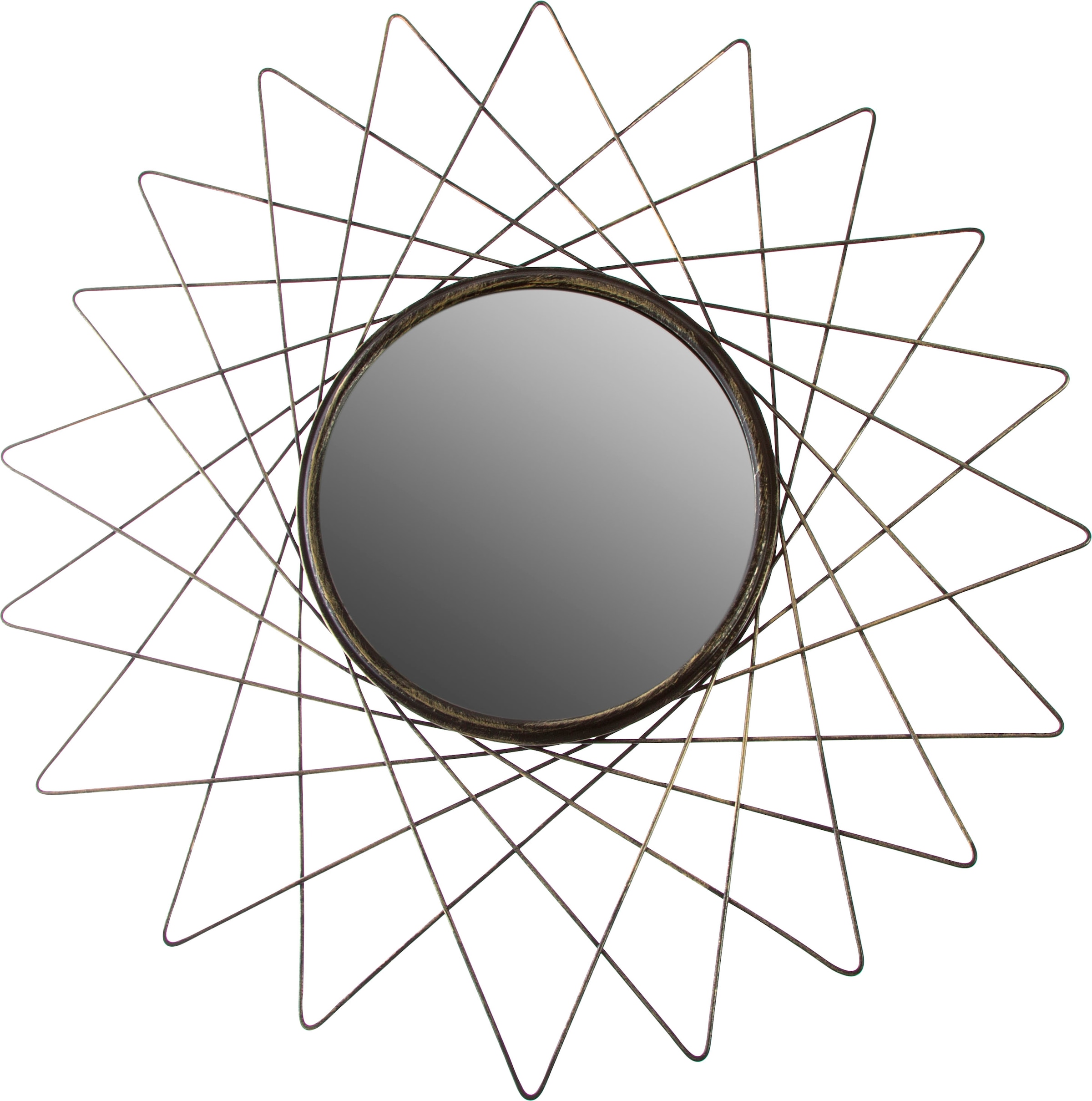 Myflair Möbel & Accessoires Dekospiegel "Equlips" Wandspiegel, Landhaus, ru günstig online kaufen