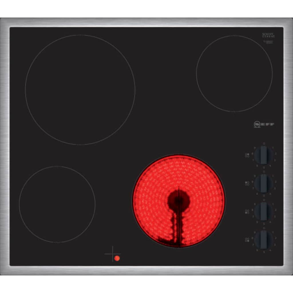 NEFF Elektro-Kochfeld von SCHOTT CERAN® »TL16EK0S1«, TL16EK0S1, mit aufgesetzten Schwertknebeln