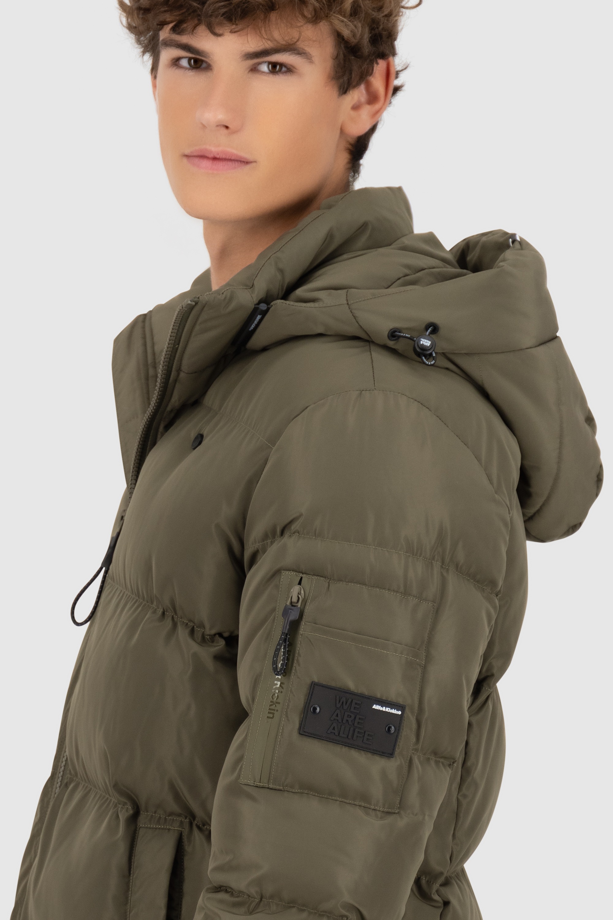 Alife & Kickin Winterjacke »Herren JamesAK A«, mit Kapuze