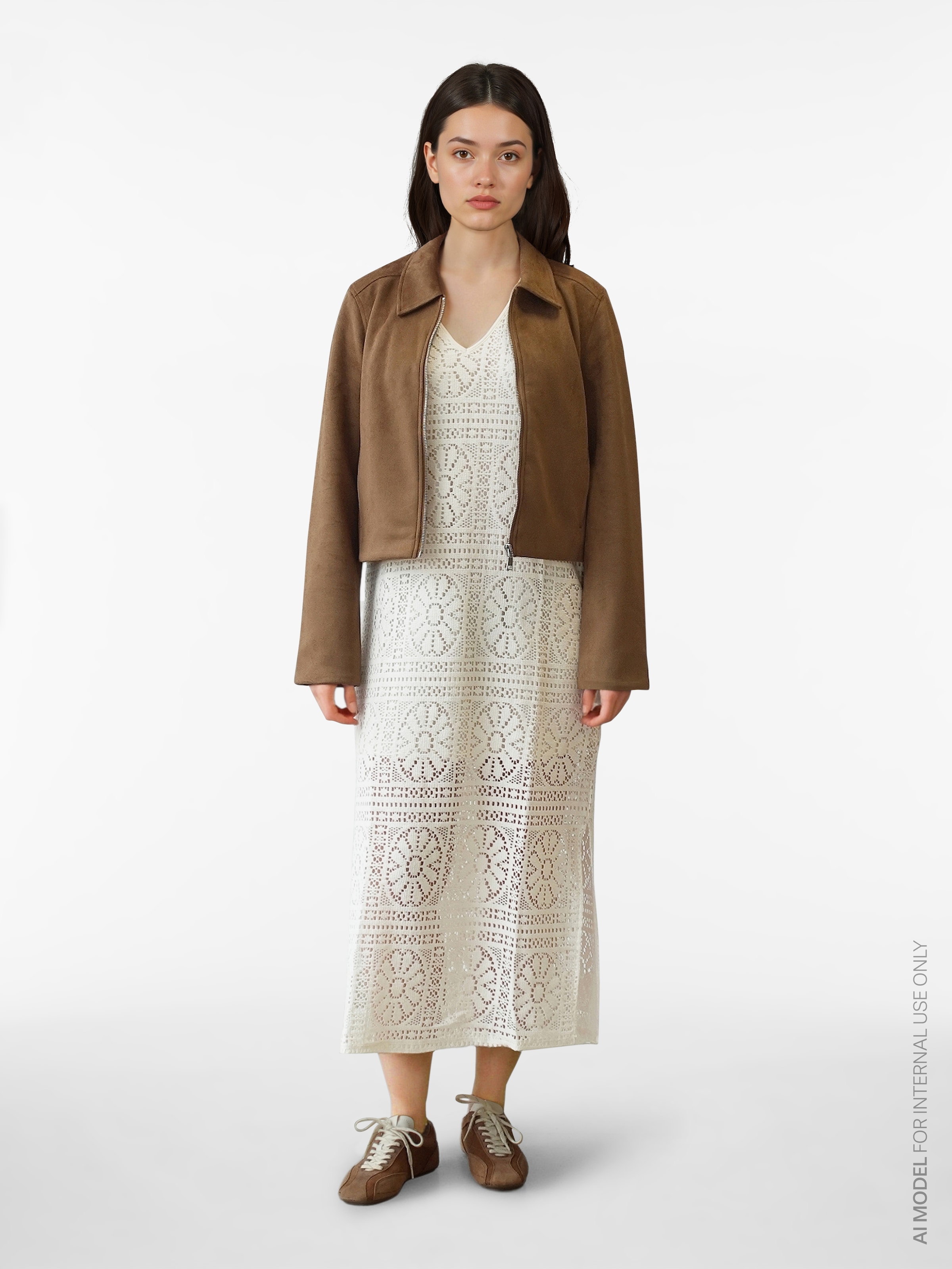 Vila Lederimitatjacke »VIMOODY L/S FAKE SUEDE JACKET - NOOS«