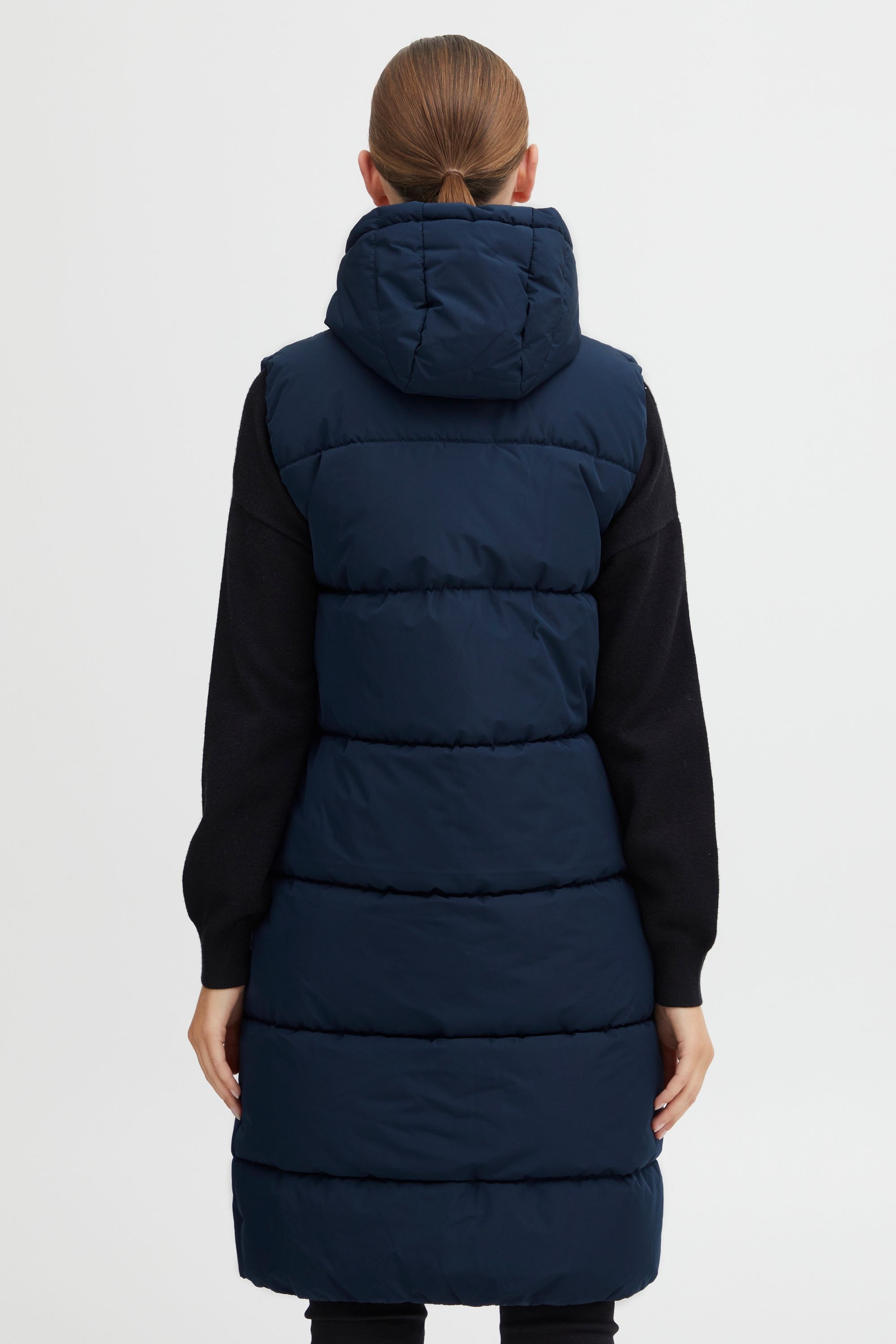 OXMO Solice Long Vest Blue XS 3