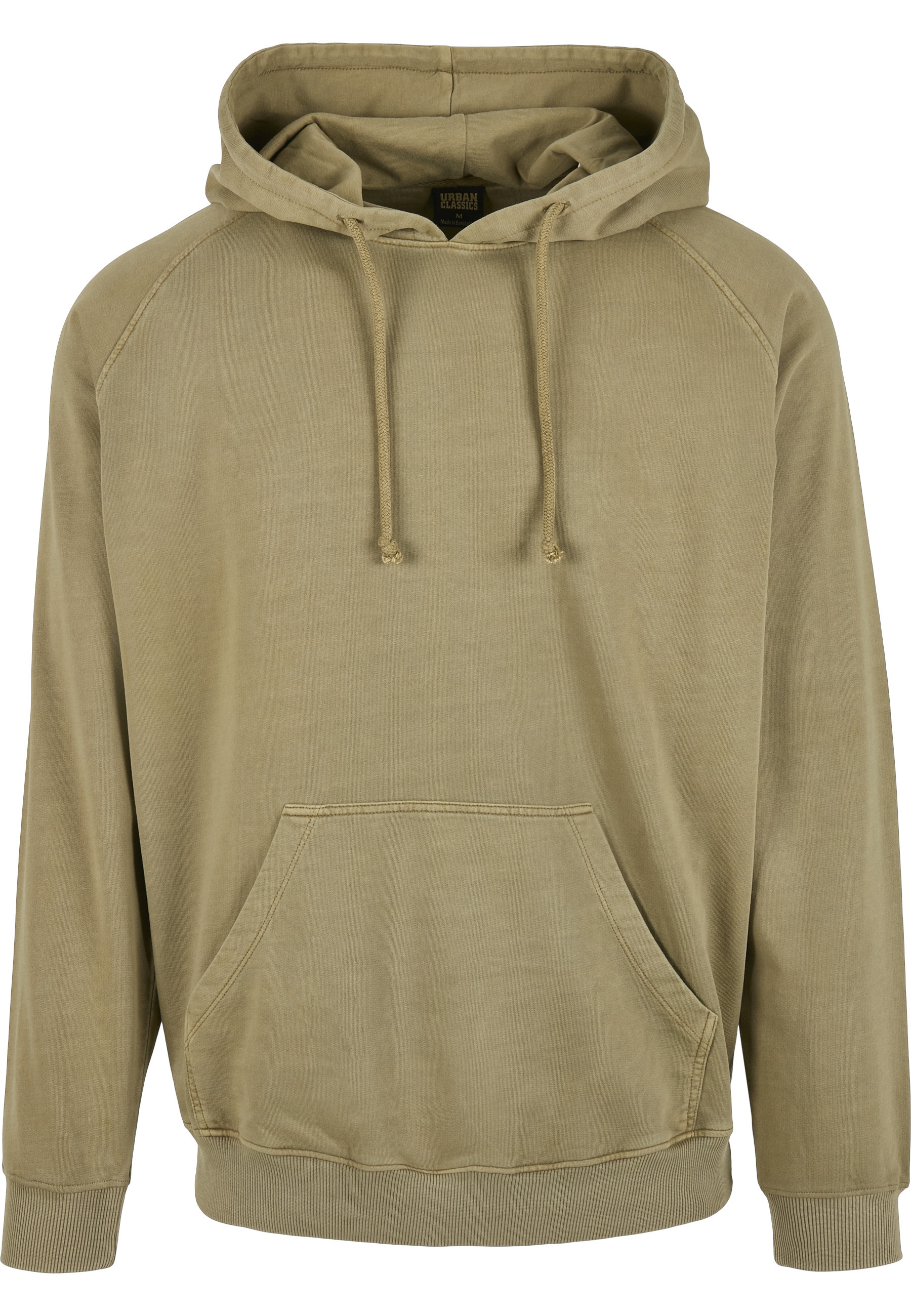 URBAN CLASSICS Rundhalspullover "Urban Classics Herren Overdyed Hoody" 1 St günstig online kaufen