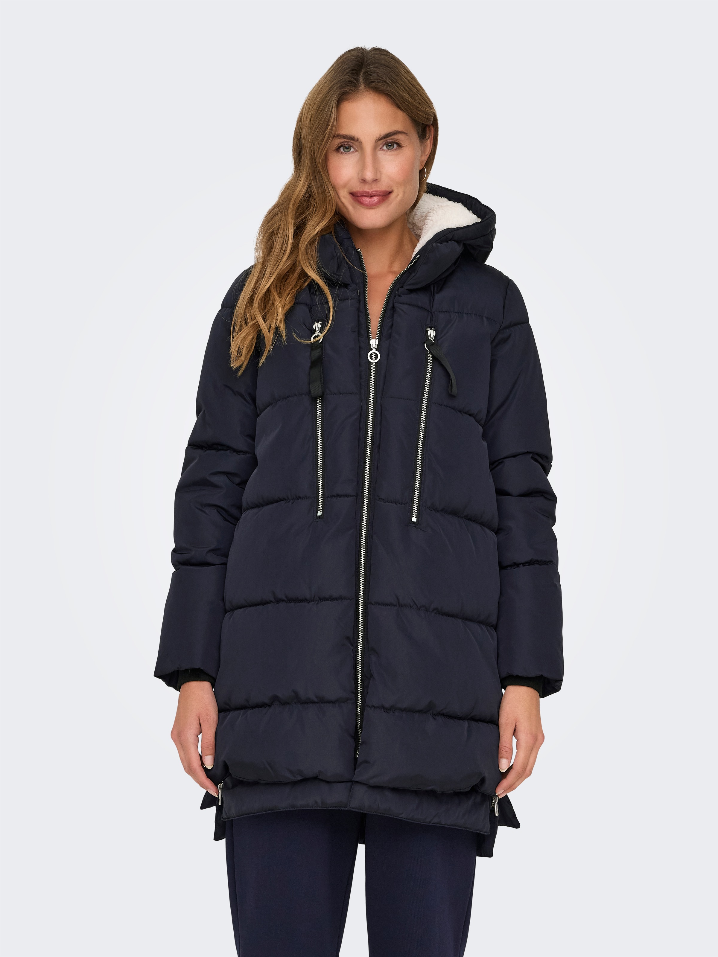 ONLY Steppmantel "ONLNEWNORA LONG PUFFER COAT LIFE CC OTW" günstig online kaufen