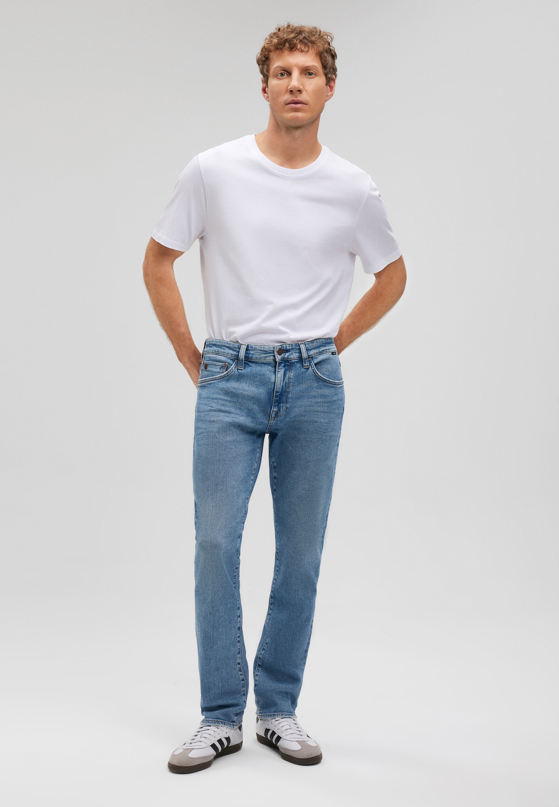 Mavi Straight-Jeans "MARCUS", Slim Straight Jeans