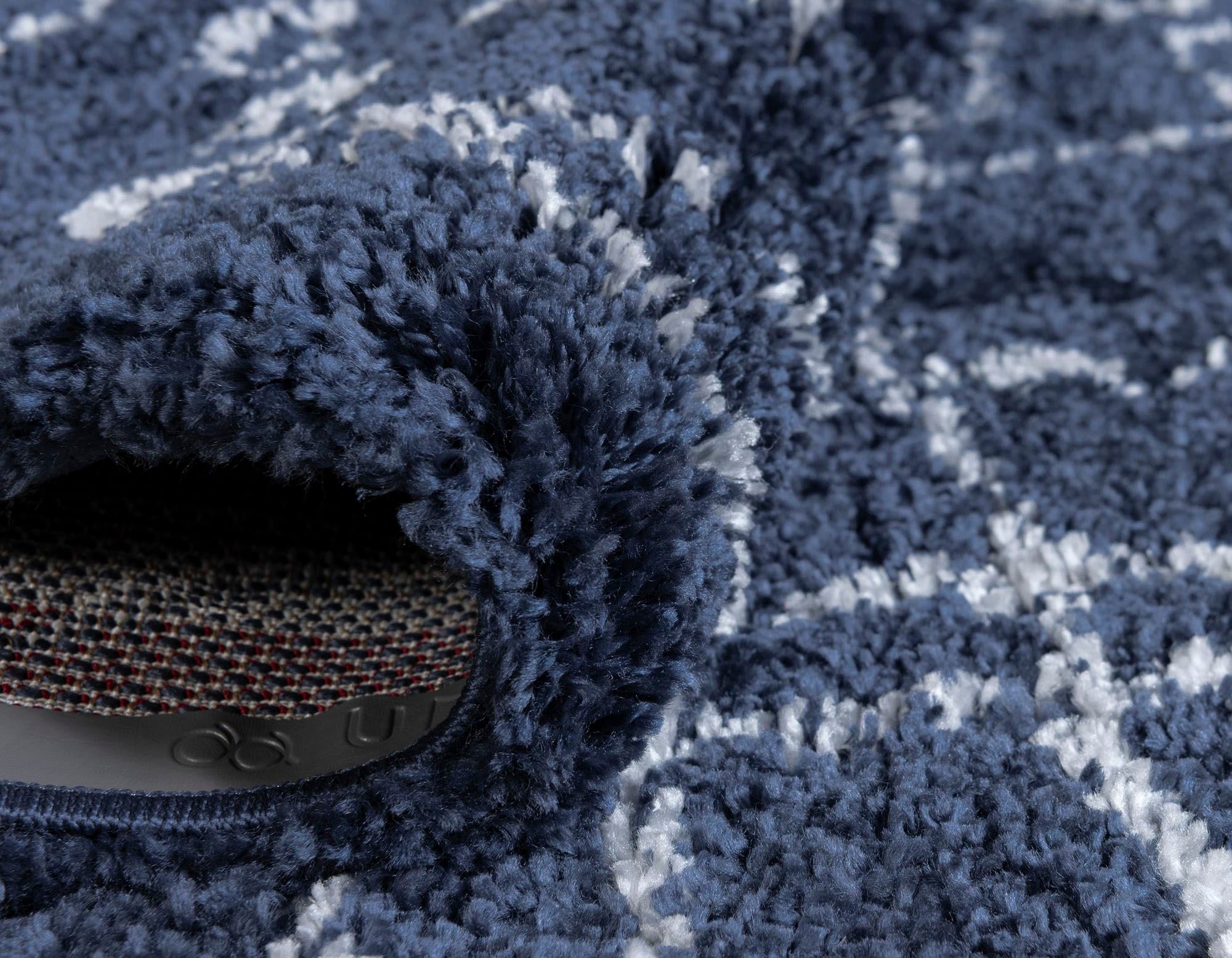 Myflair Möbel & Accessoires Hochflor-Läufer »Temara Shag Lagerräumung«, rechteckig, 51 mm Höhe, Teppich-Läufer, gewebt, Scandi Design, ideal im Flur & Schlafzimmer