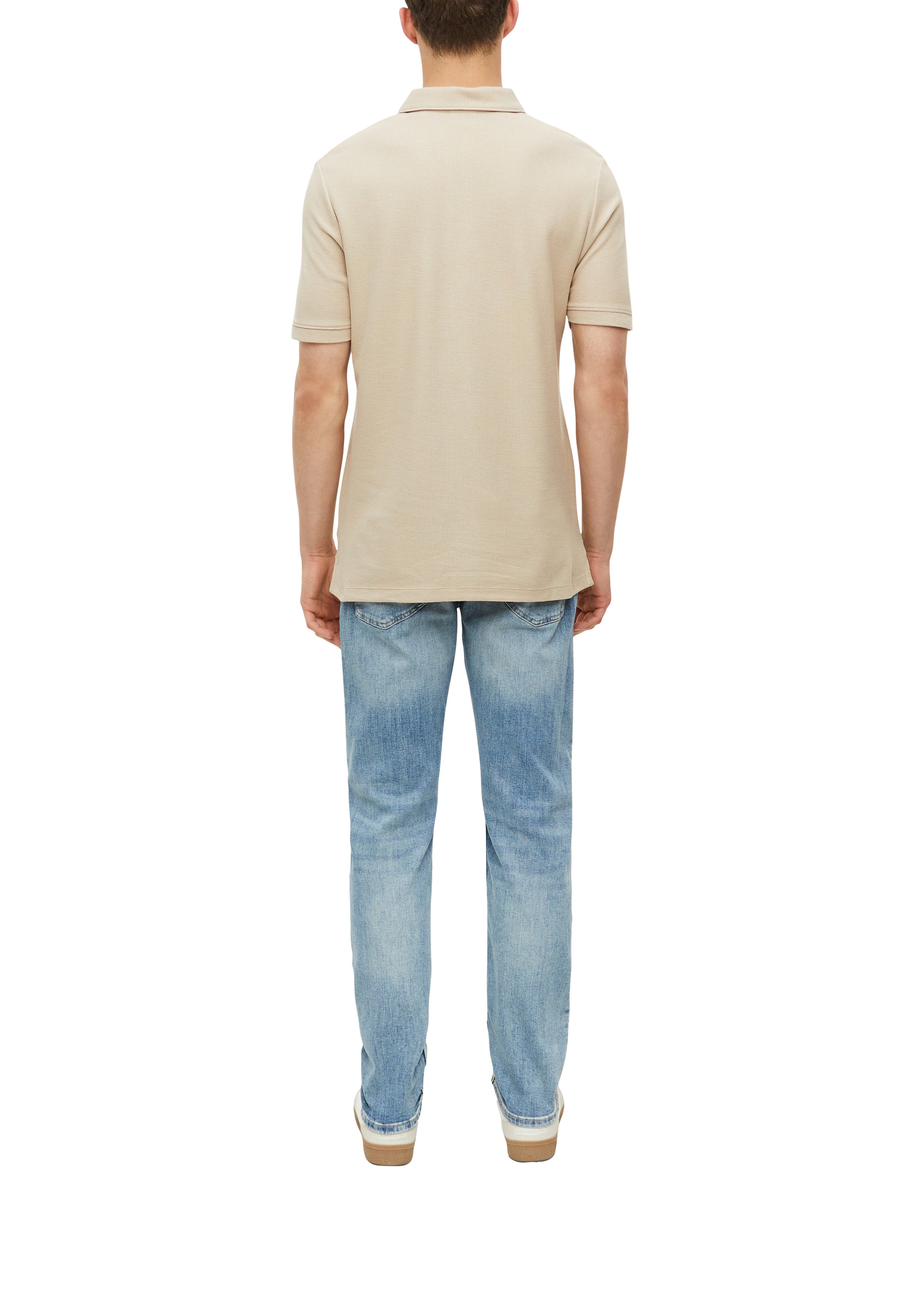 s.Oliver Poloshirt Sommer-Poloshirt / unifarben