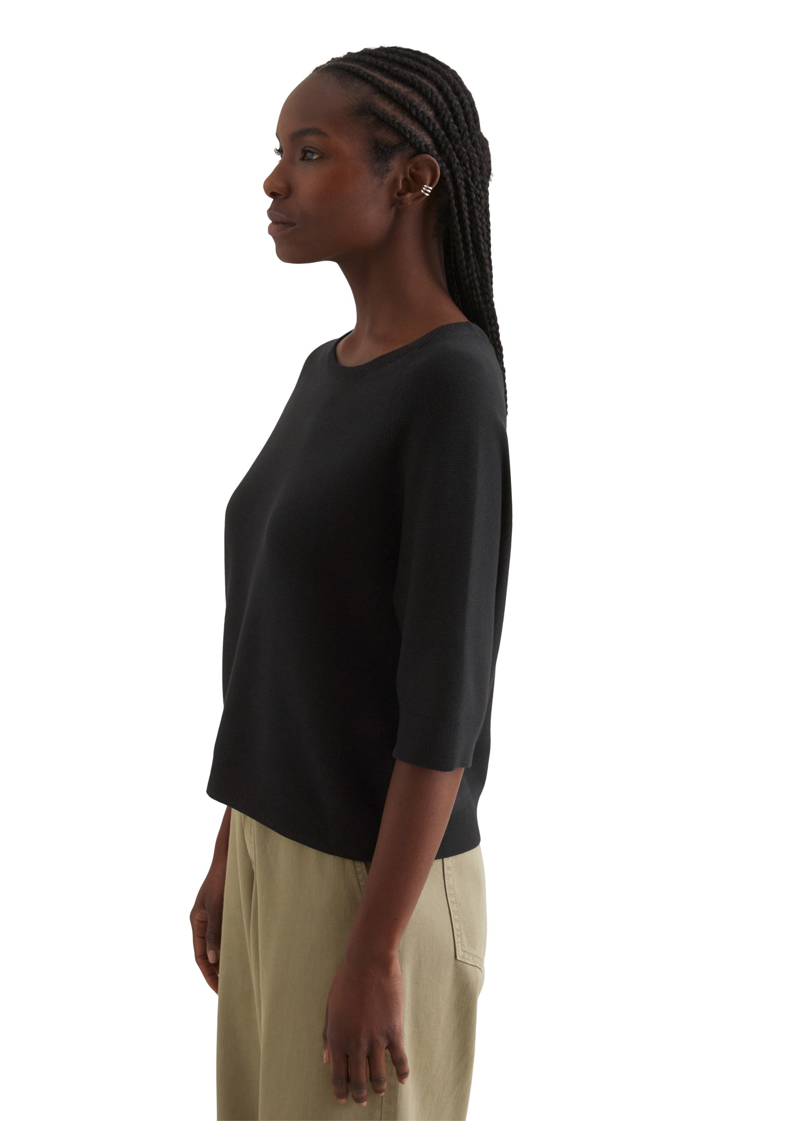 Marc OPolo DENIM Strickpullover "aus Organic Cotton" günstig online kaufen