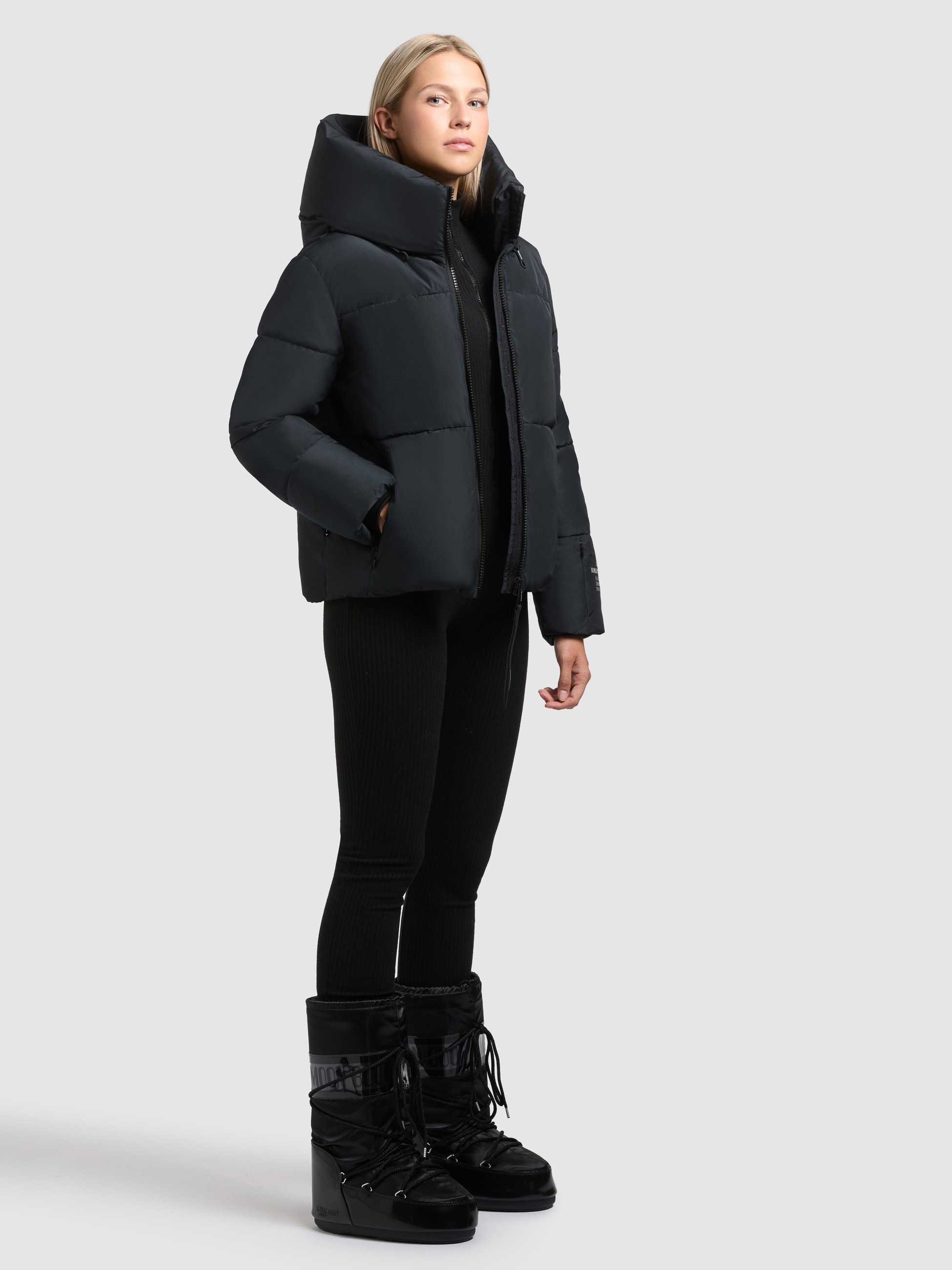 khujo Steppjacke »AUDREY MATT«, mit Kapuze