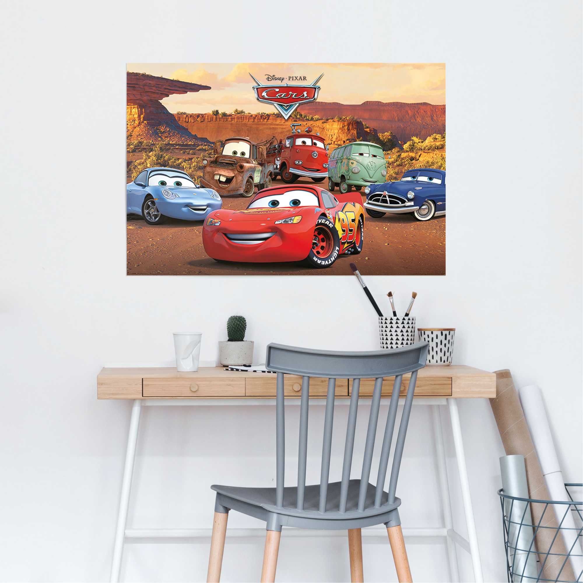 Reinders Poster "Disney`s Cars Charaktere", (1 St.) günstig online kaufen