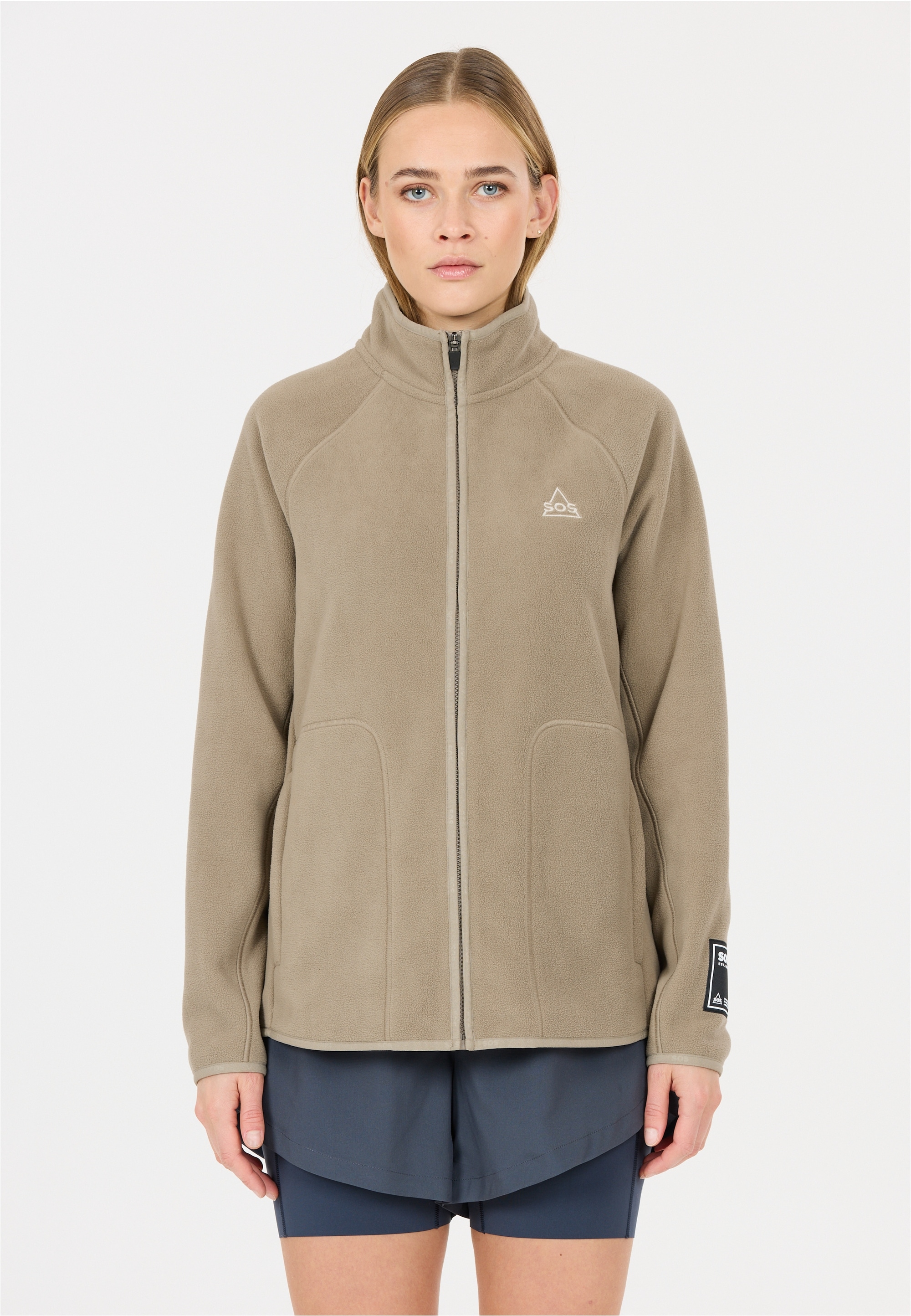 SOS Fleecejacke "Munson" atmungsaktiv