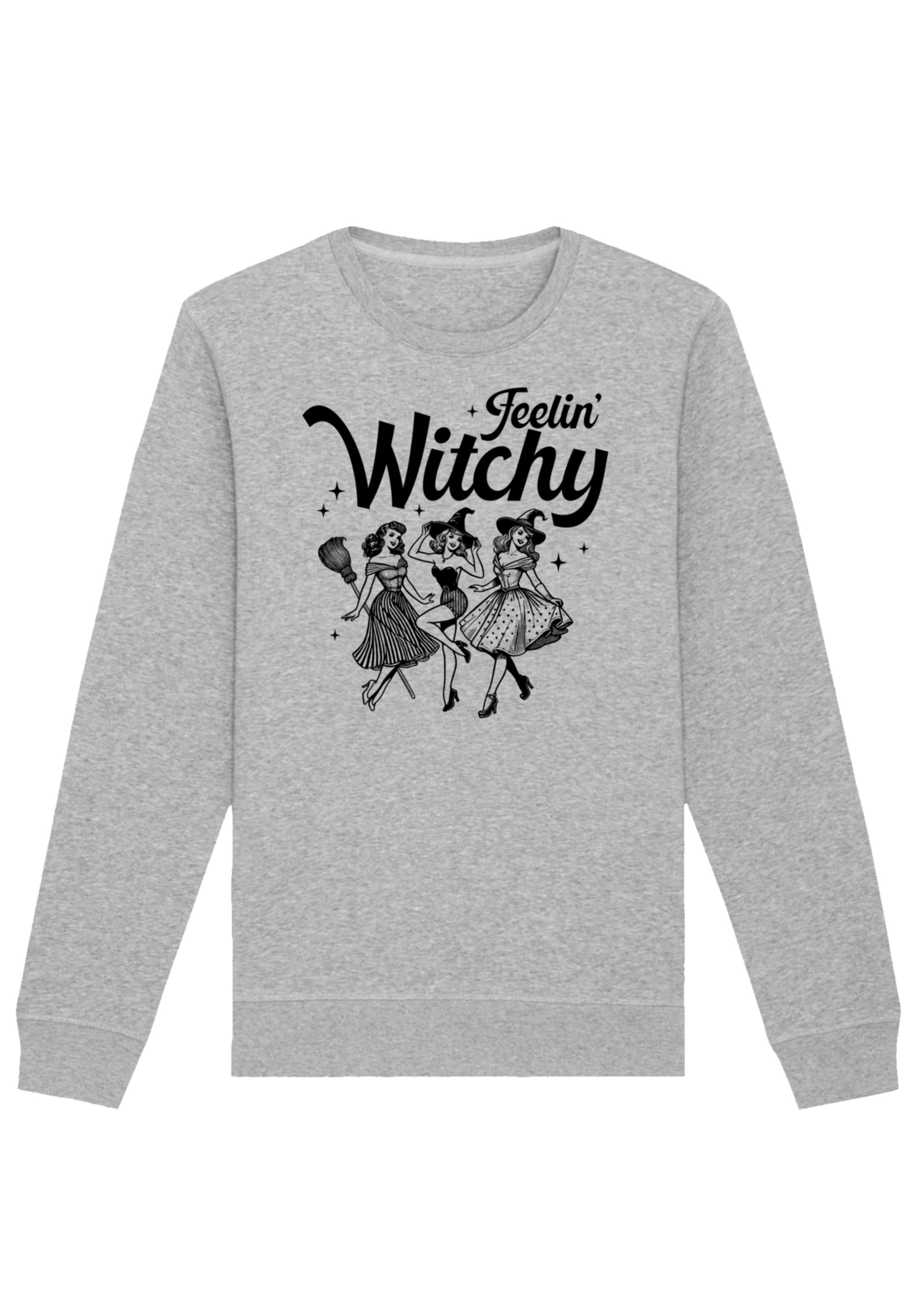 F4NT4STIC Sweatshirt "Halloween Witch feelin witchy", Premium Qualität günstig online kaufen