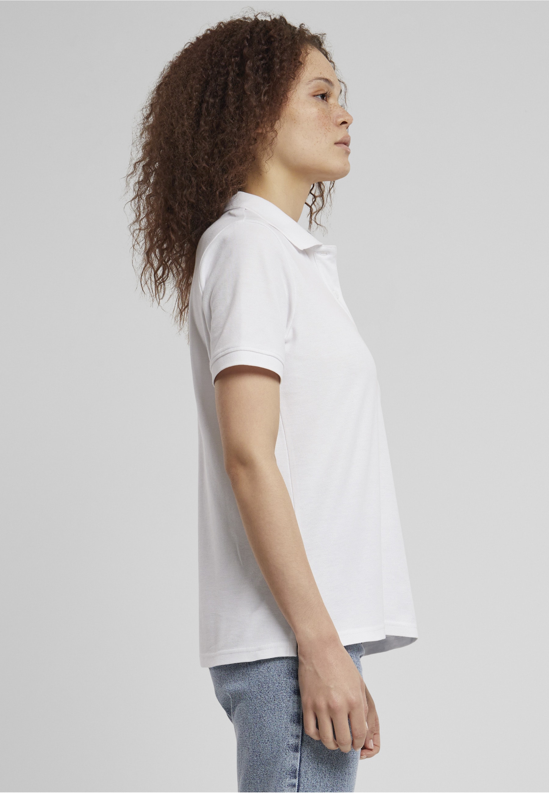 URBAN CLASSICS Poloshirt »Urban Classics Ladies Polo Shirt« 1 Stk.