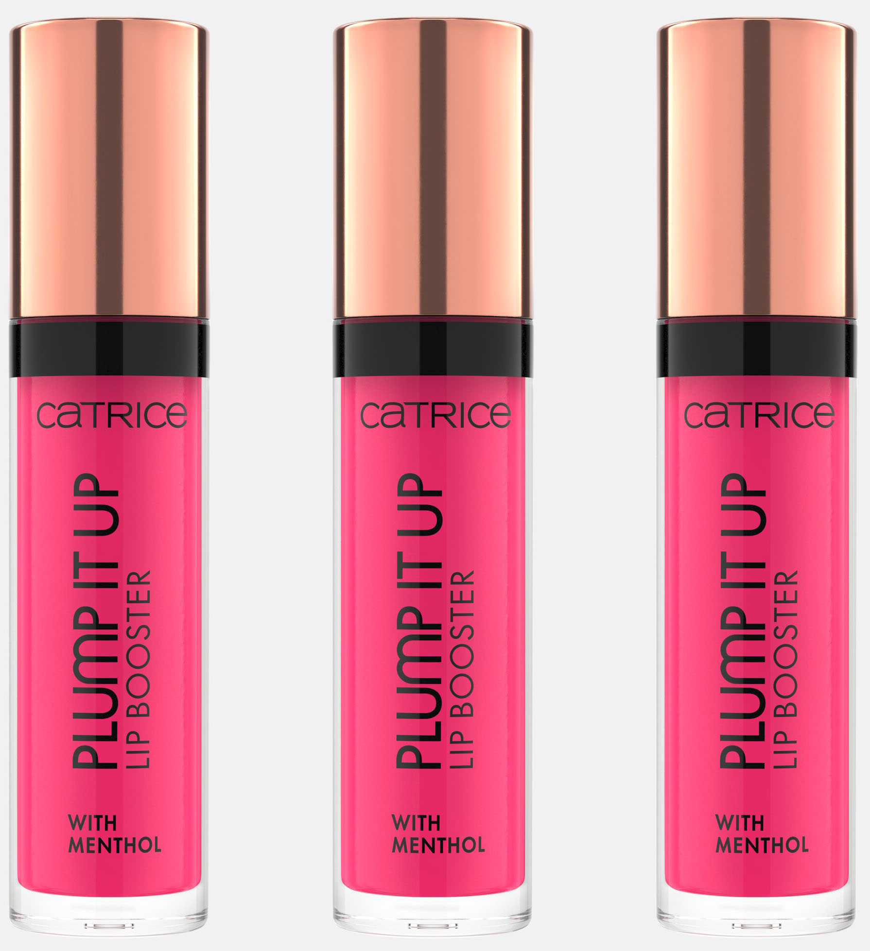 CATRICE Damen Lip-Booster "Plump It Up Lip Booster", rosa, Lippen-Kosmetika, mit hochglänzendem Finisch