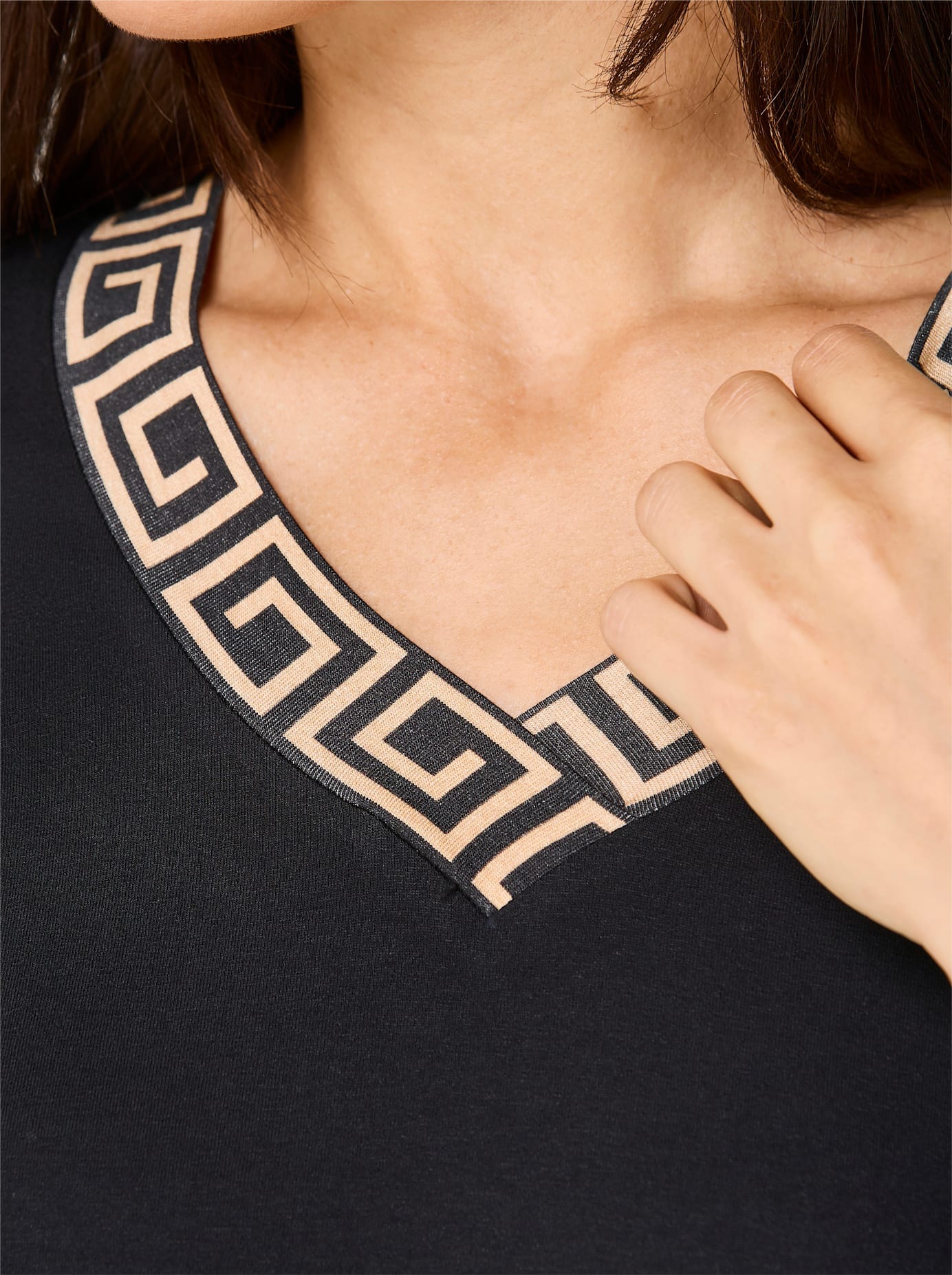 CREATION L PREMIUM Langarmshirt »Longshirt« 1 tlg.