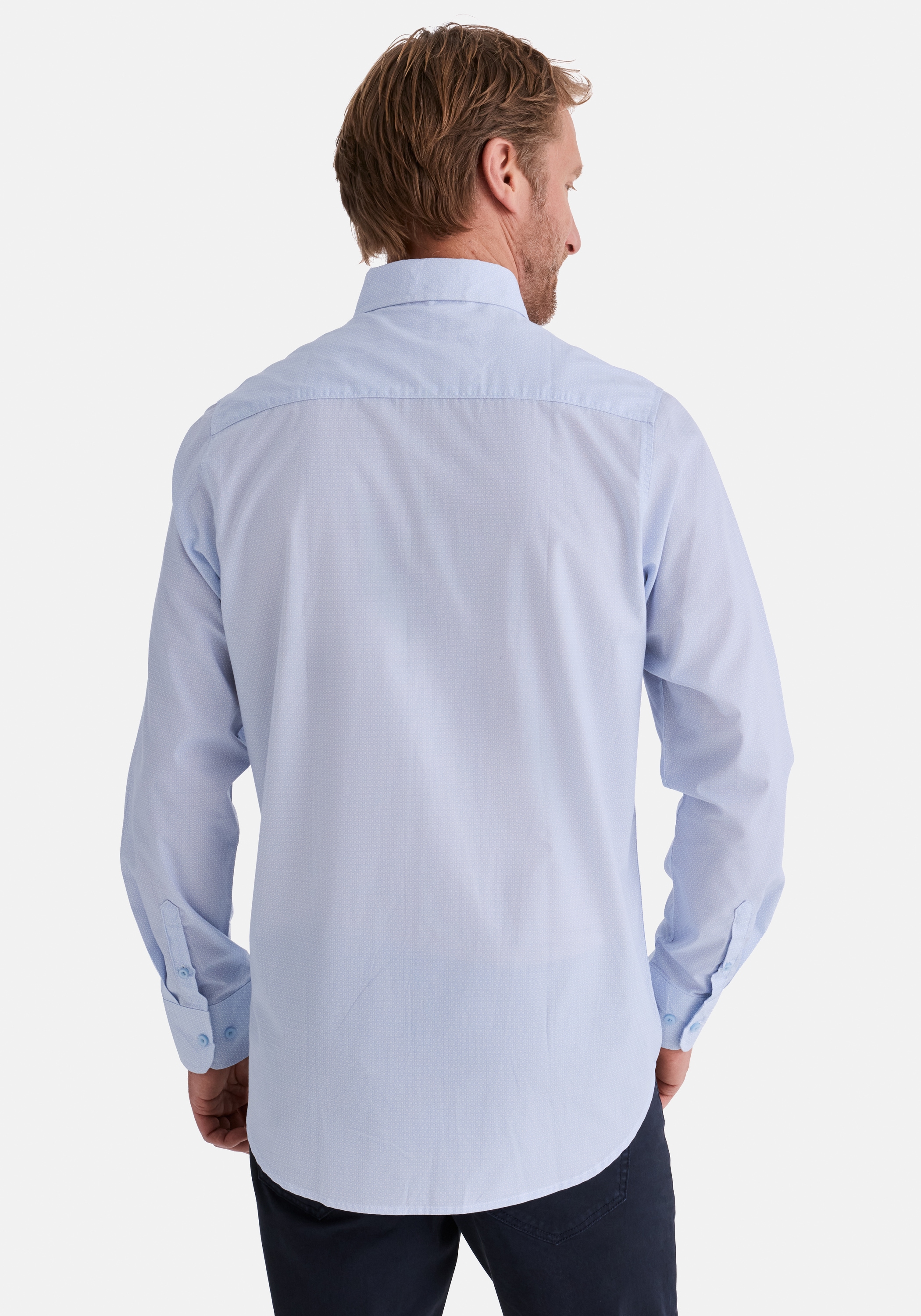 Stooker Men Langarmhemd »HUGH Hemd Langarm Regular Fit« Langarm Hemd Regular Fit für Herren