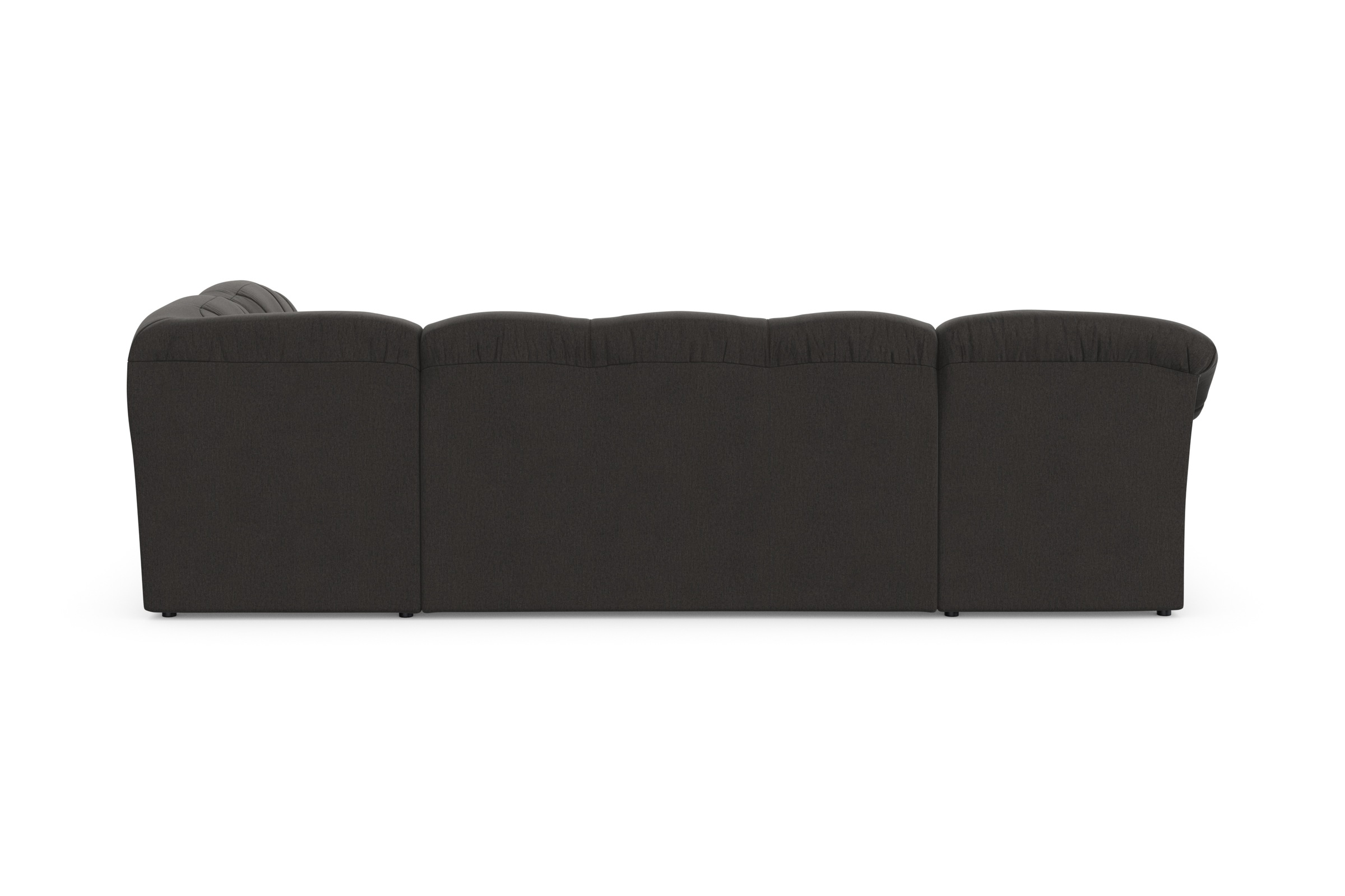 DOMO collection Wohnlandschaft »Pegnitz, zeitlos und modern, mit attraktiver Rückensteppung, U-Form«, wahlweise mit Bettfunktion