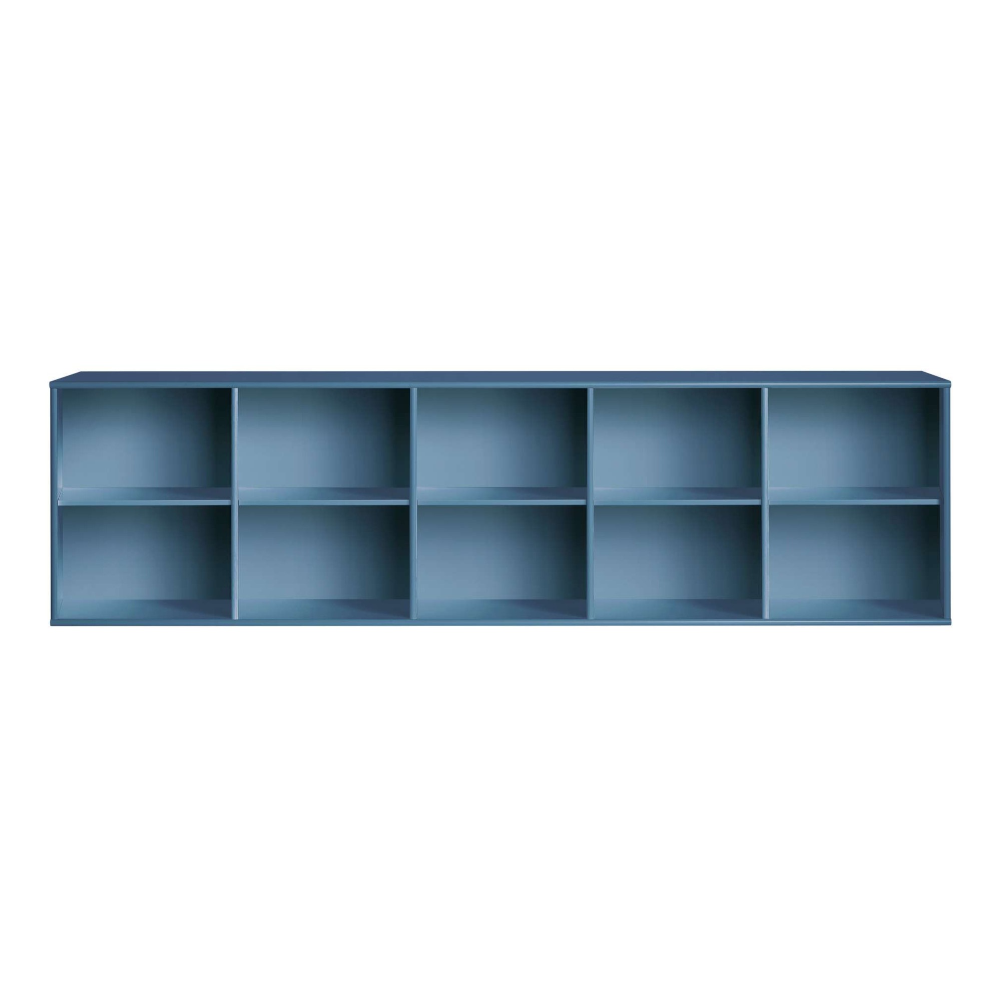 Hammel Furniture Sideboard »Mistral, Hochwertig Bücherregal, Lowboard, hängend/stehend montierbar«, mit 5 verstellbare Einlegeböden, B: 220 cm, anpassungsbar Designmöbel