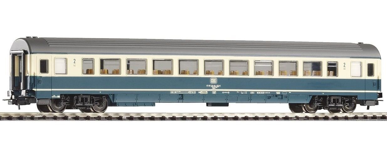 Personenwagen IC Großraumwagen 2. Klasse Bpmz291.2, DG, Spur H0