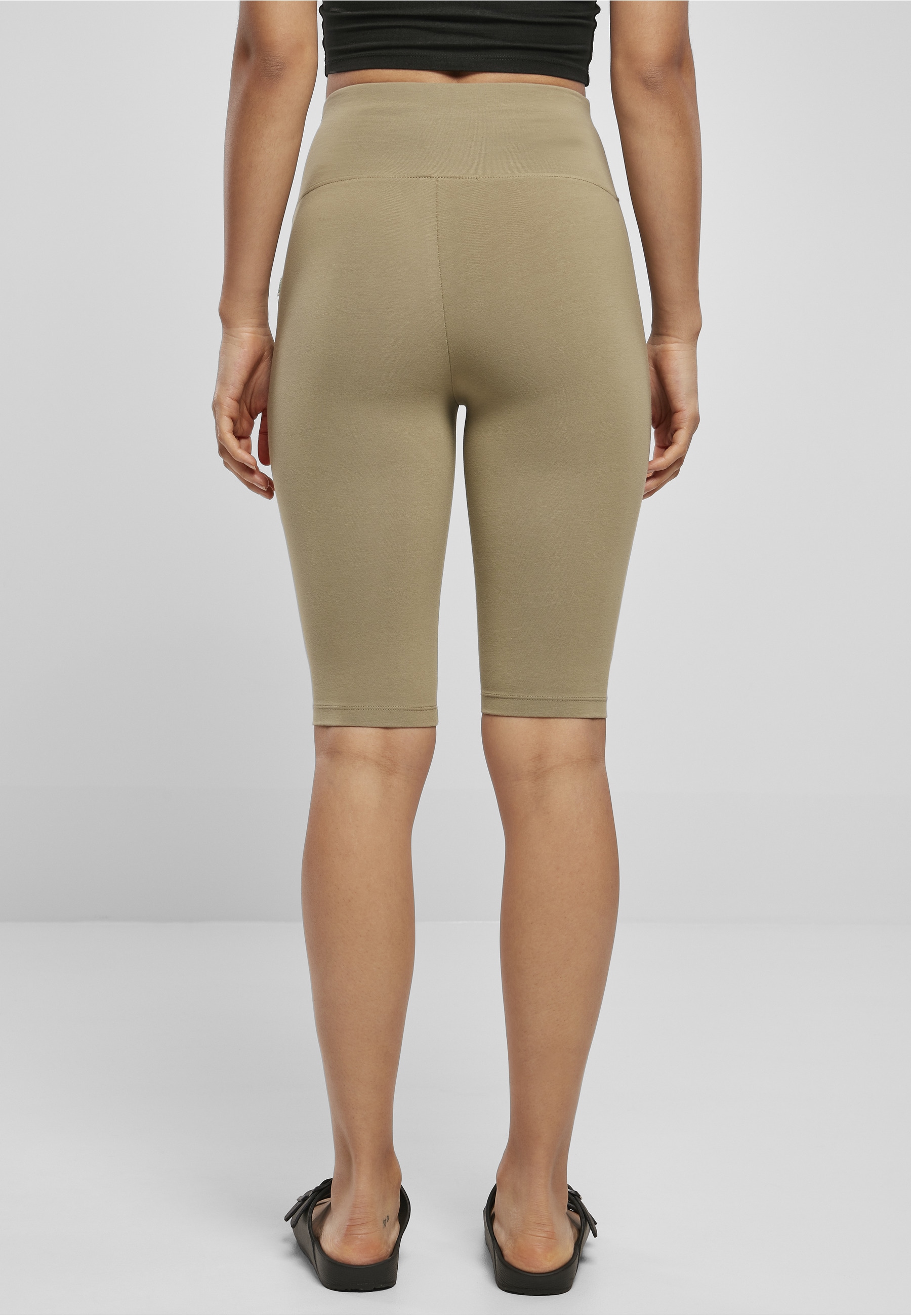 URBAN CLASSICS Fahrradhose »Urban Classics Damen Ladies Organic Stretch Jersey Cycle Shorts«