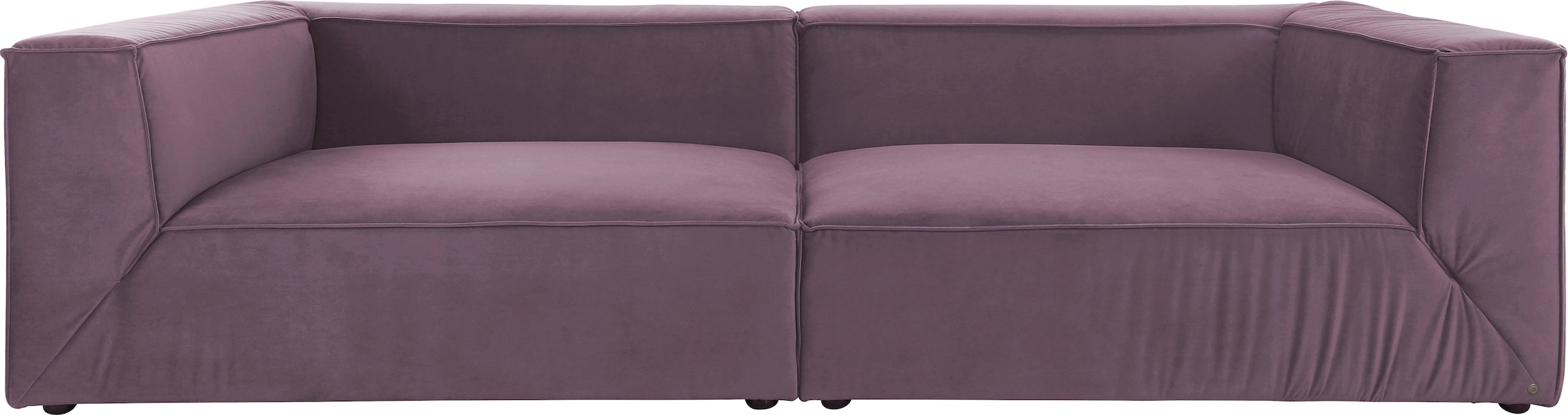 TOM TAILOR HOME Big-Sofa "BIG CUBE", in 2 Breiten, wahlweise mit Sitztiefenverstellung, Tiefe 129 cm