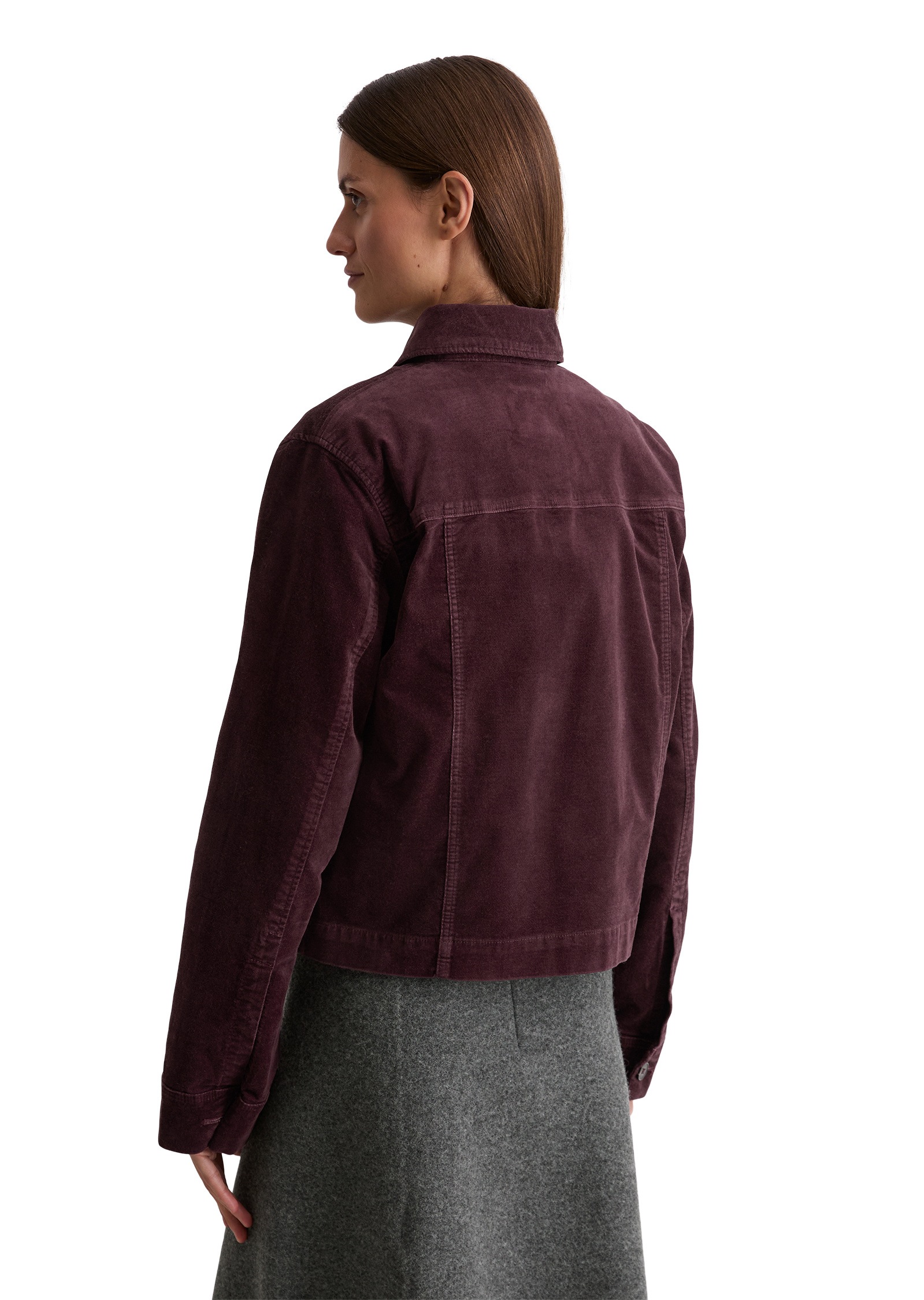 Thumbnail - Marc OPolo Kurzjacke "aus Organic-Cotton-Viskose-Stretch" ohne Kapuze